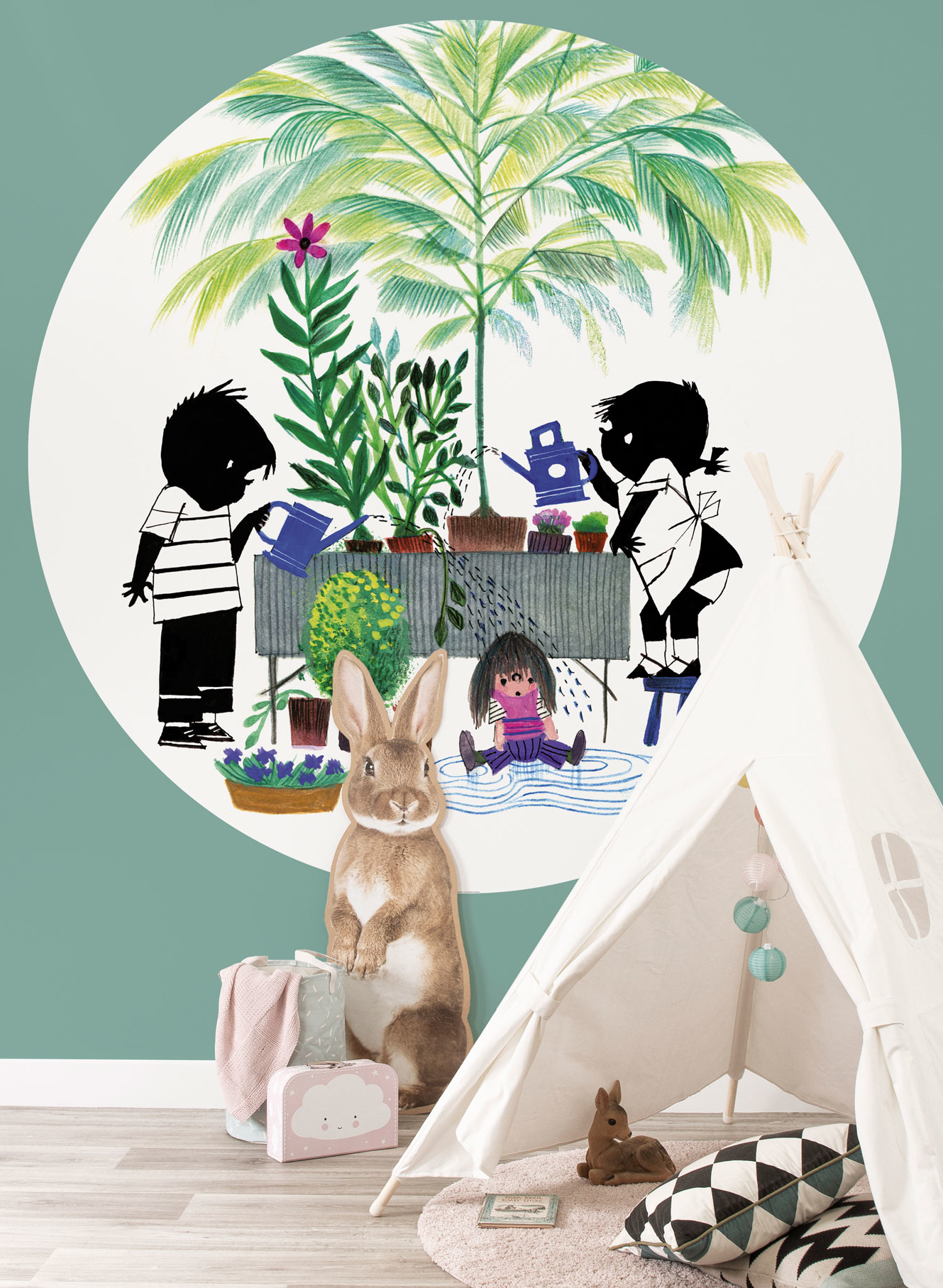 Wandbild Jip Janecke Garden Circle