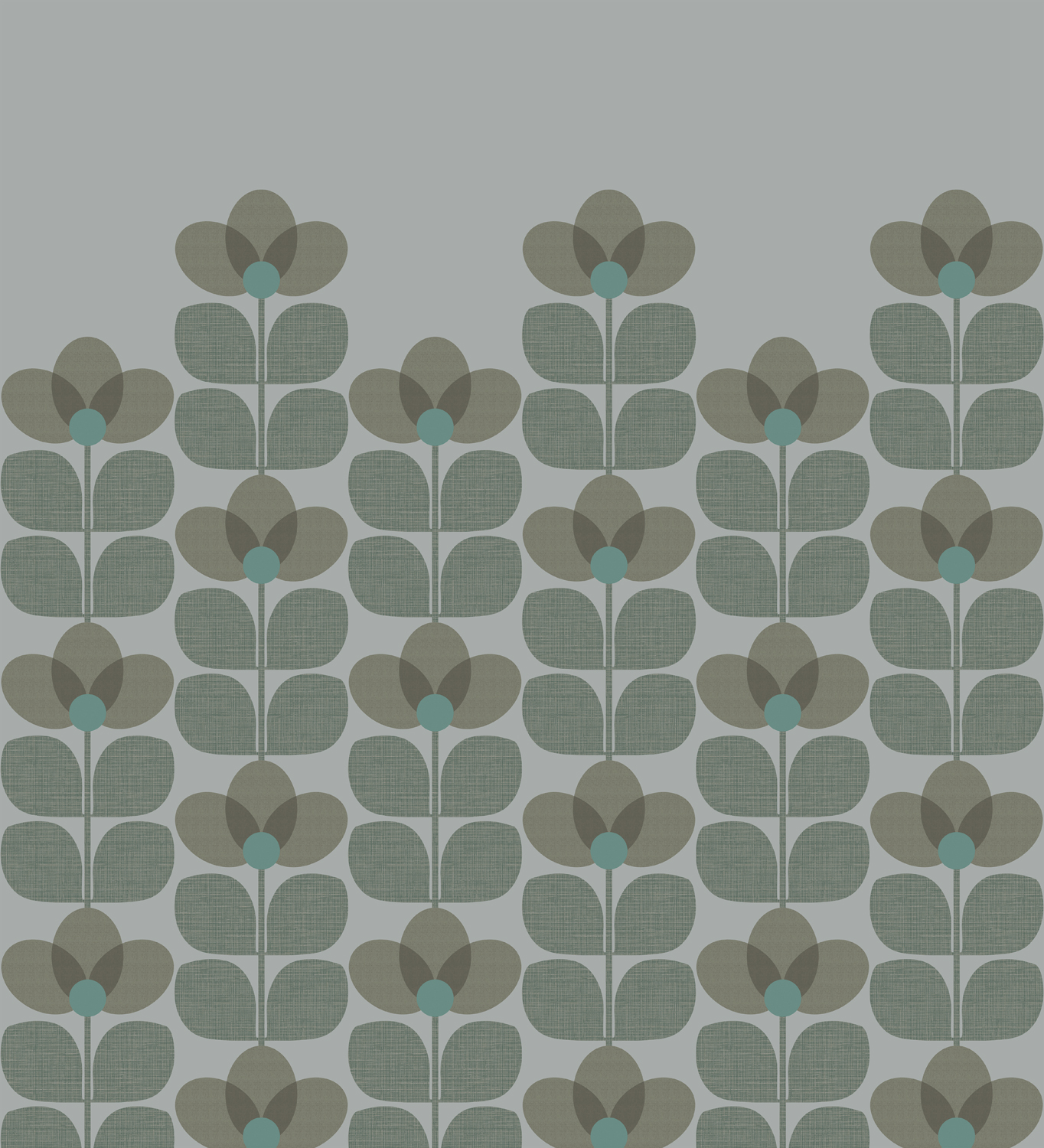 Wandbild Flower - Sauge Panel B