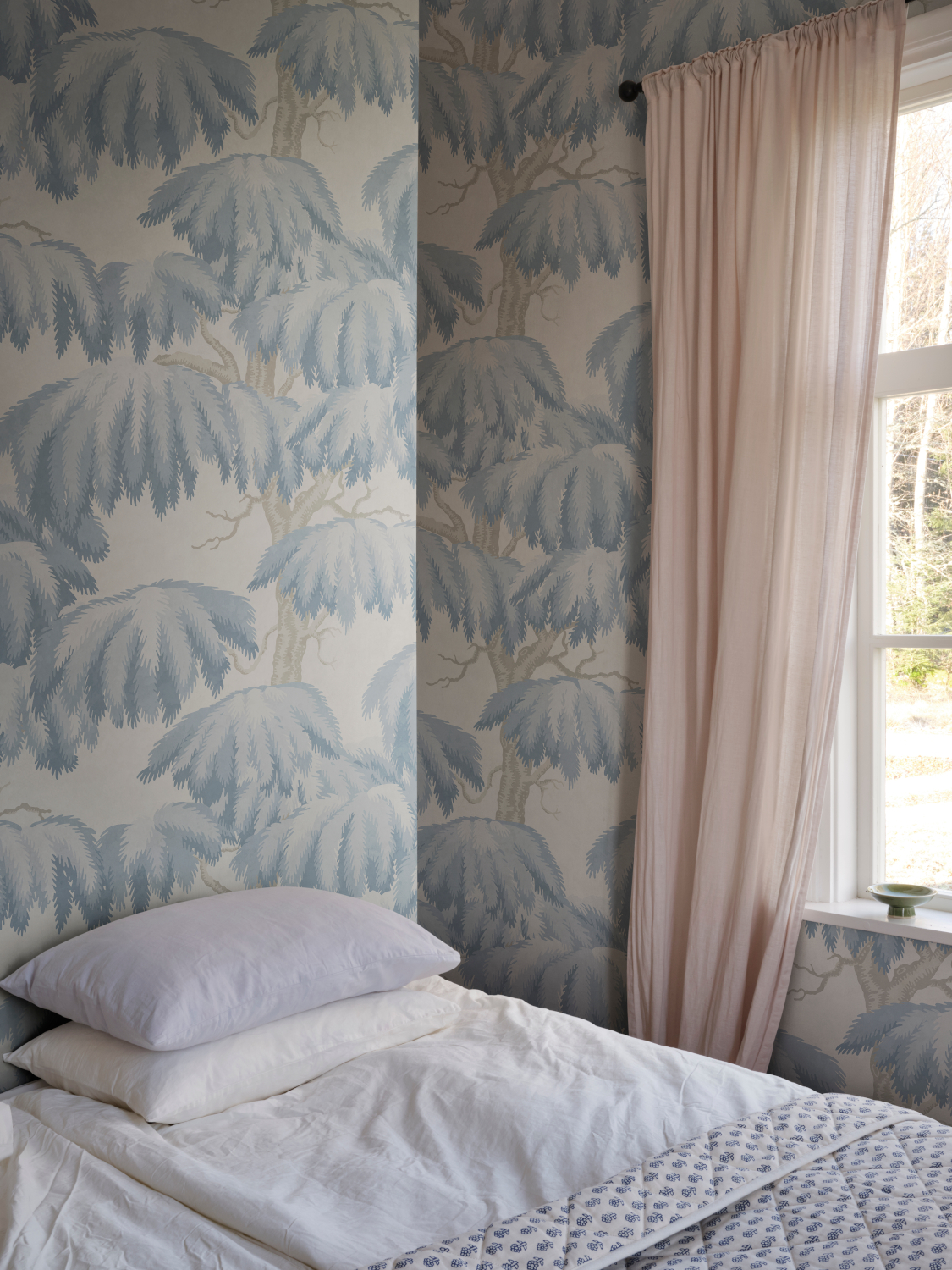 Wandbild Alba - Light Blue