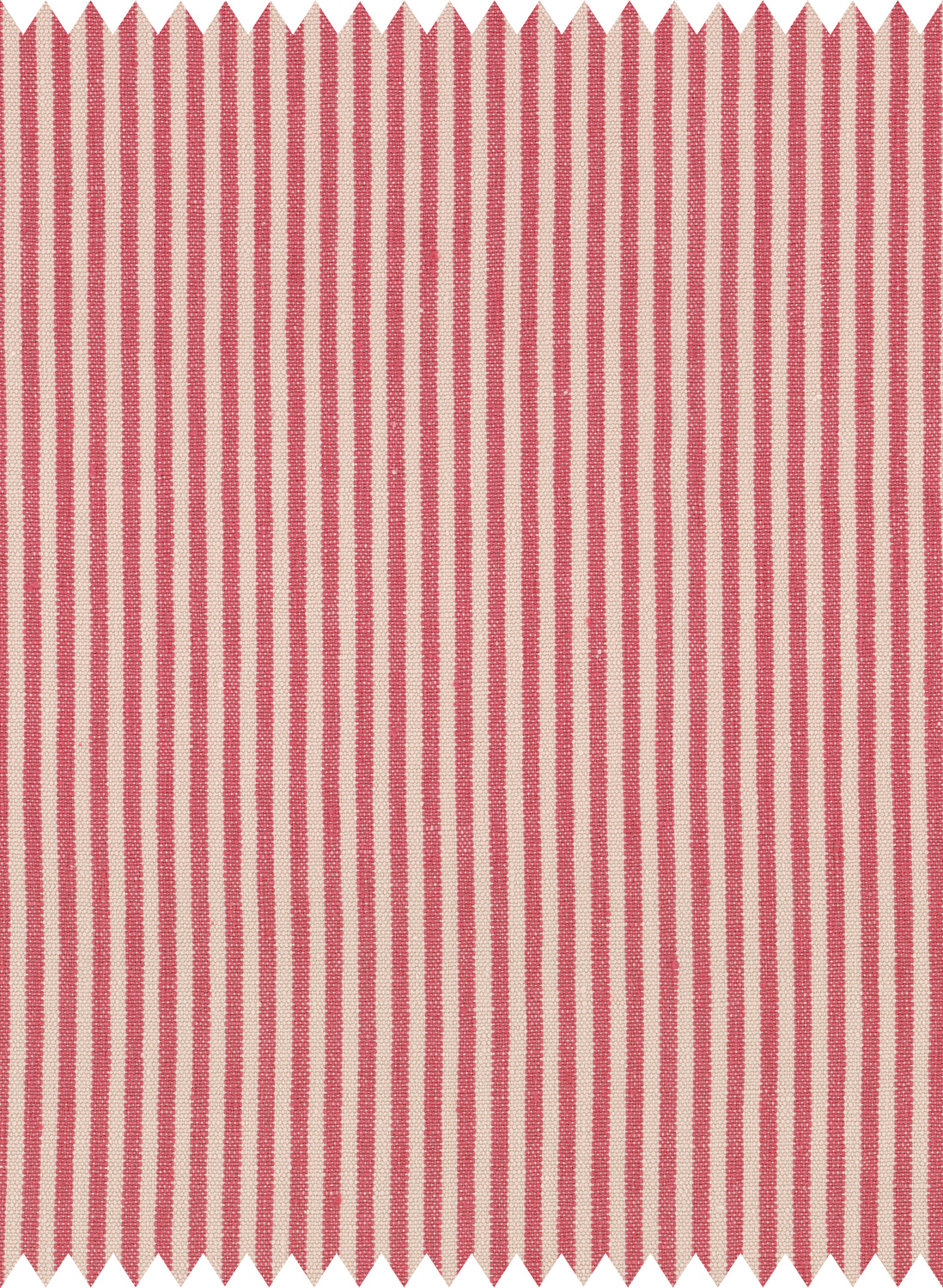 Stoff Rhubarb Stripe - Heavy Linen