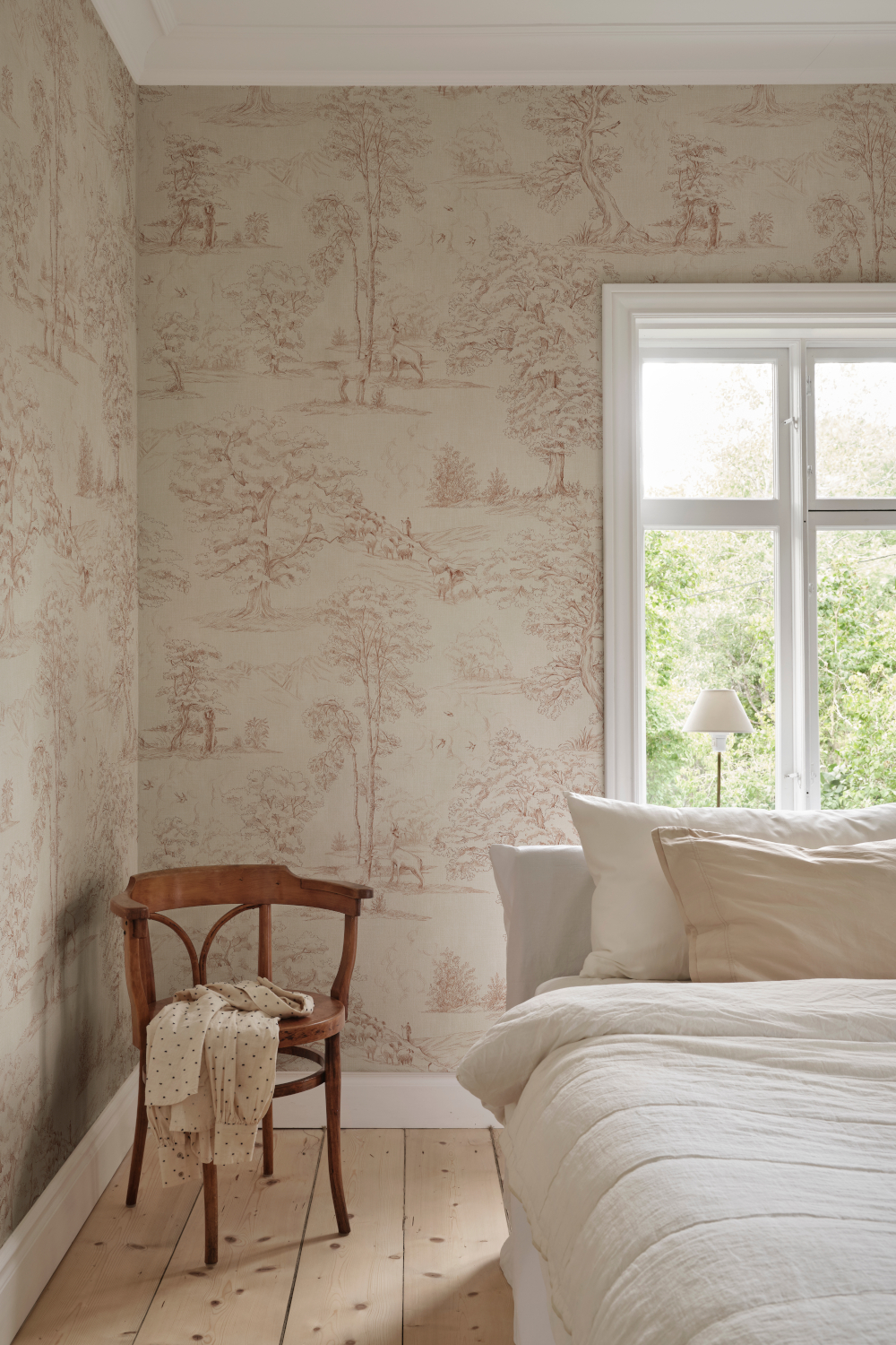 Wandbild Montfort - Terracotta