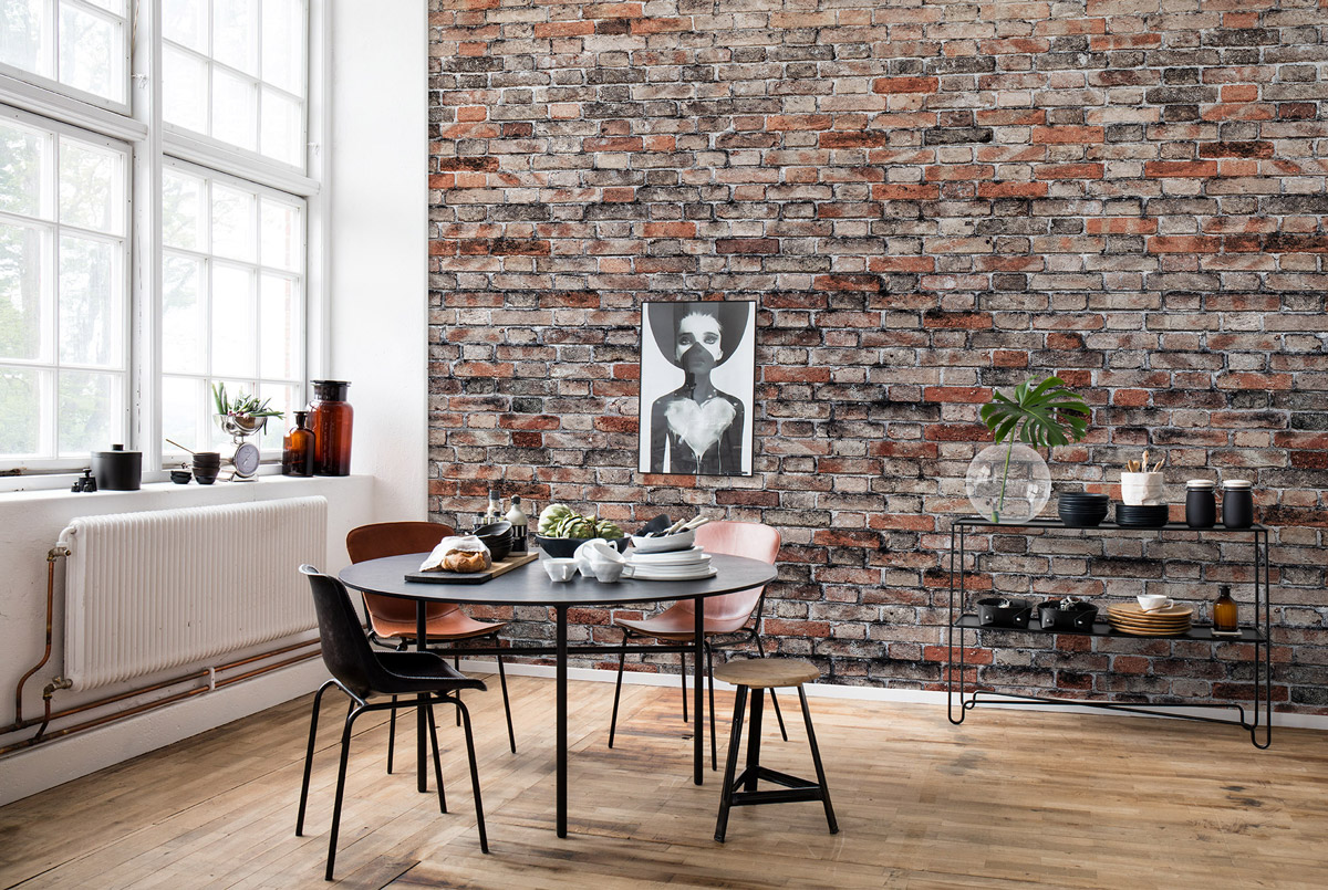 Wandbild Brickwork