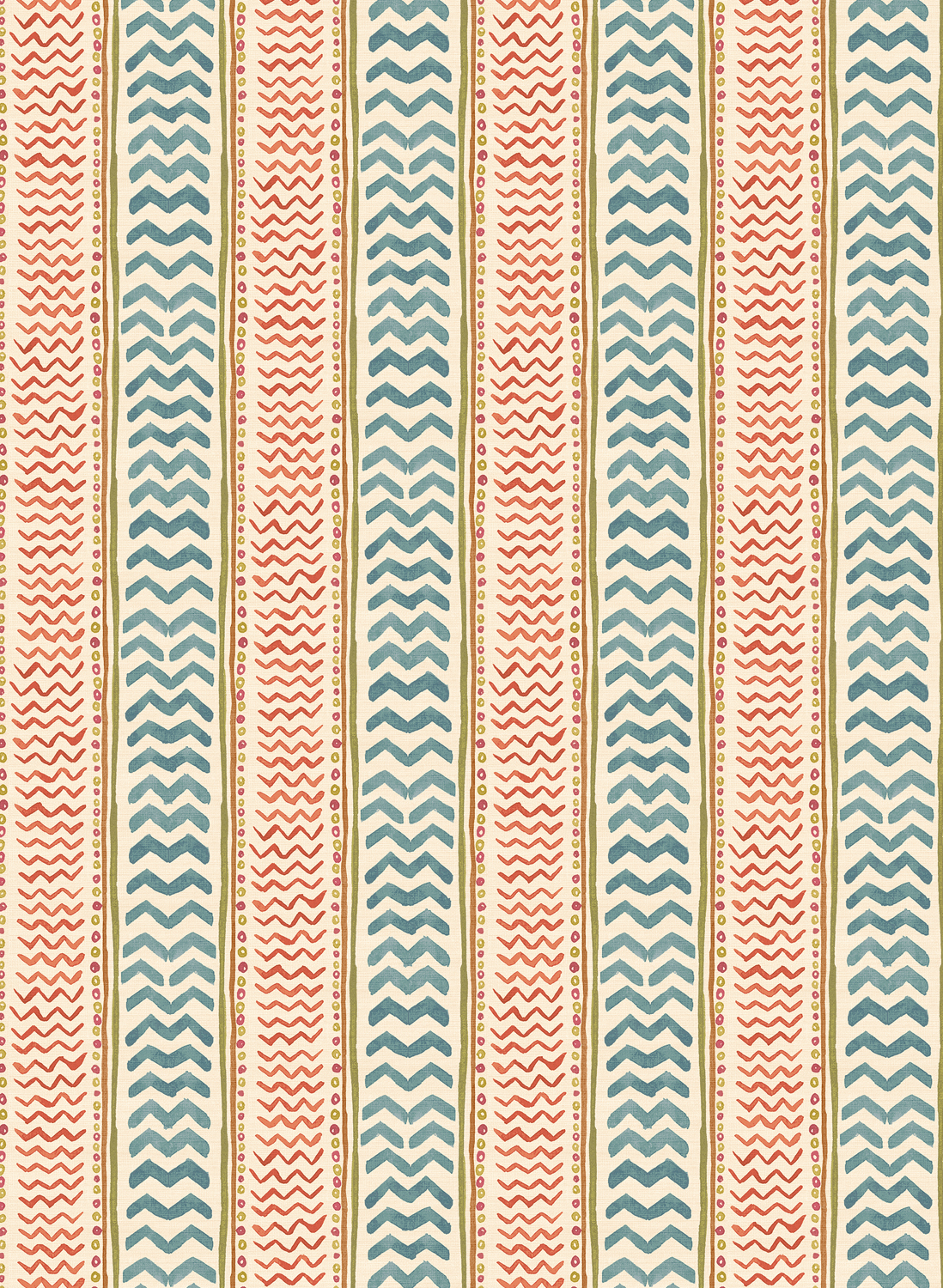 Tapete Wriggle Room - Teal/ Spice