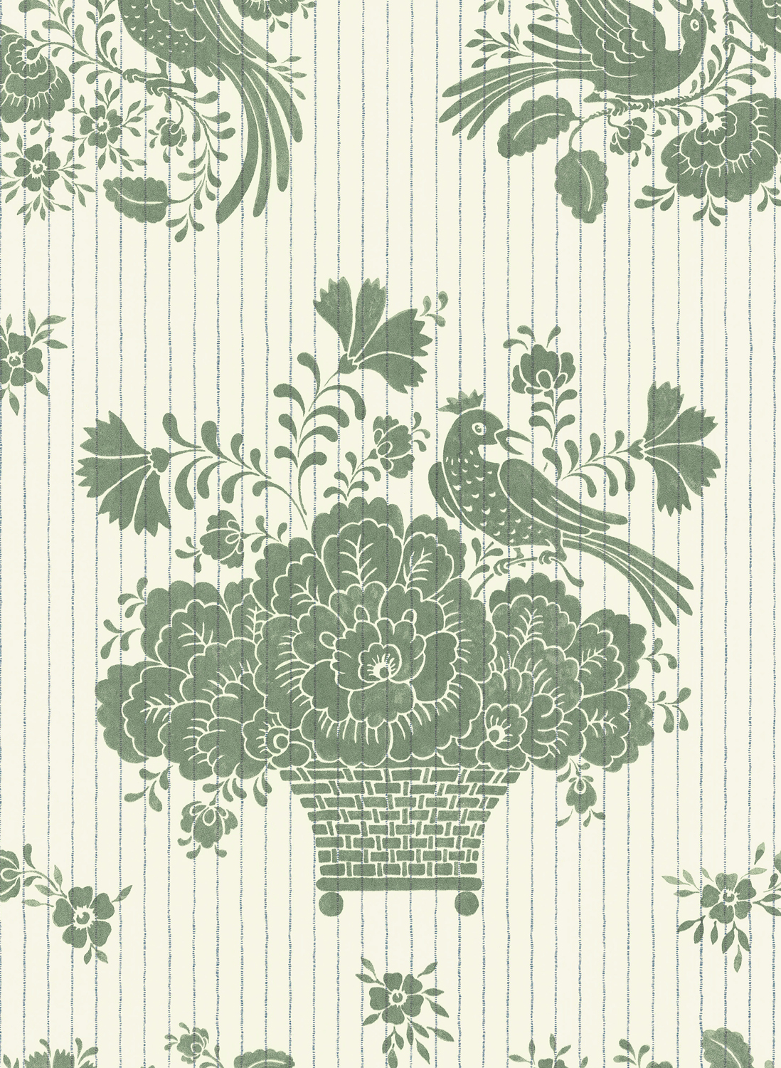 Tapete Birds Nest - Celadon