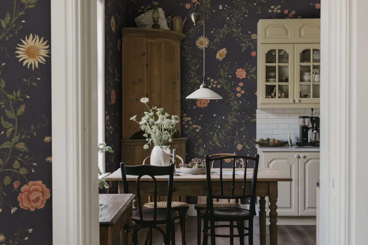 Wandbild Inger - Midnight & Blue
