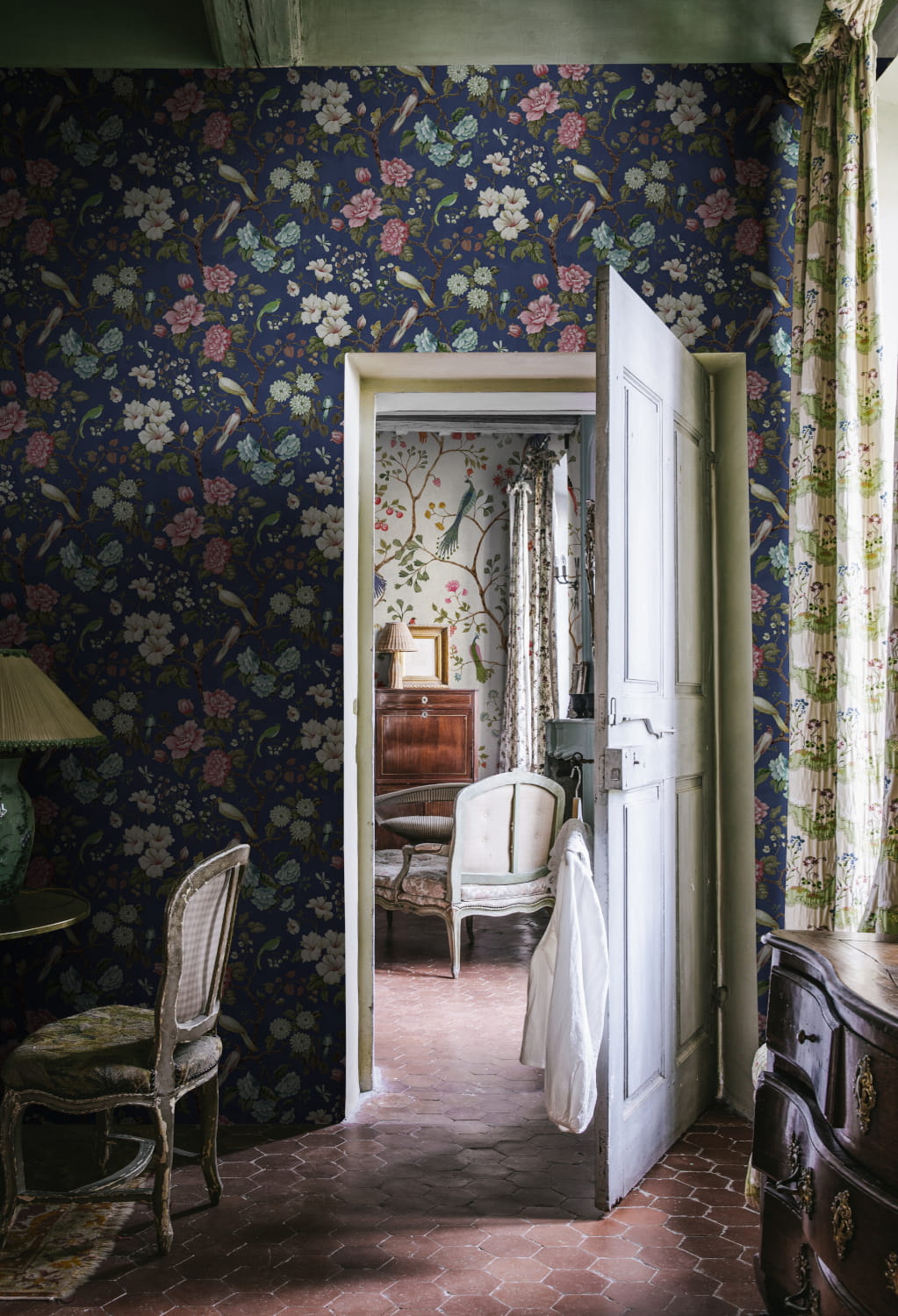 Tapete Petit Flora - Blue