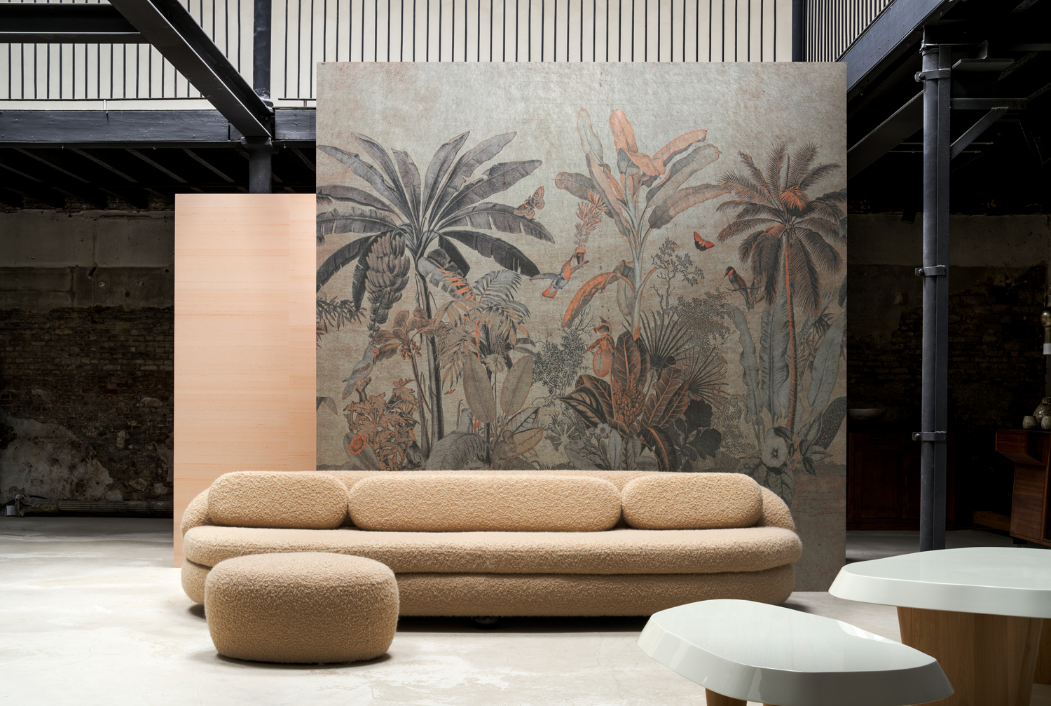 Wandbild Milk and Honey - Silver Pearl