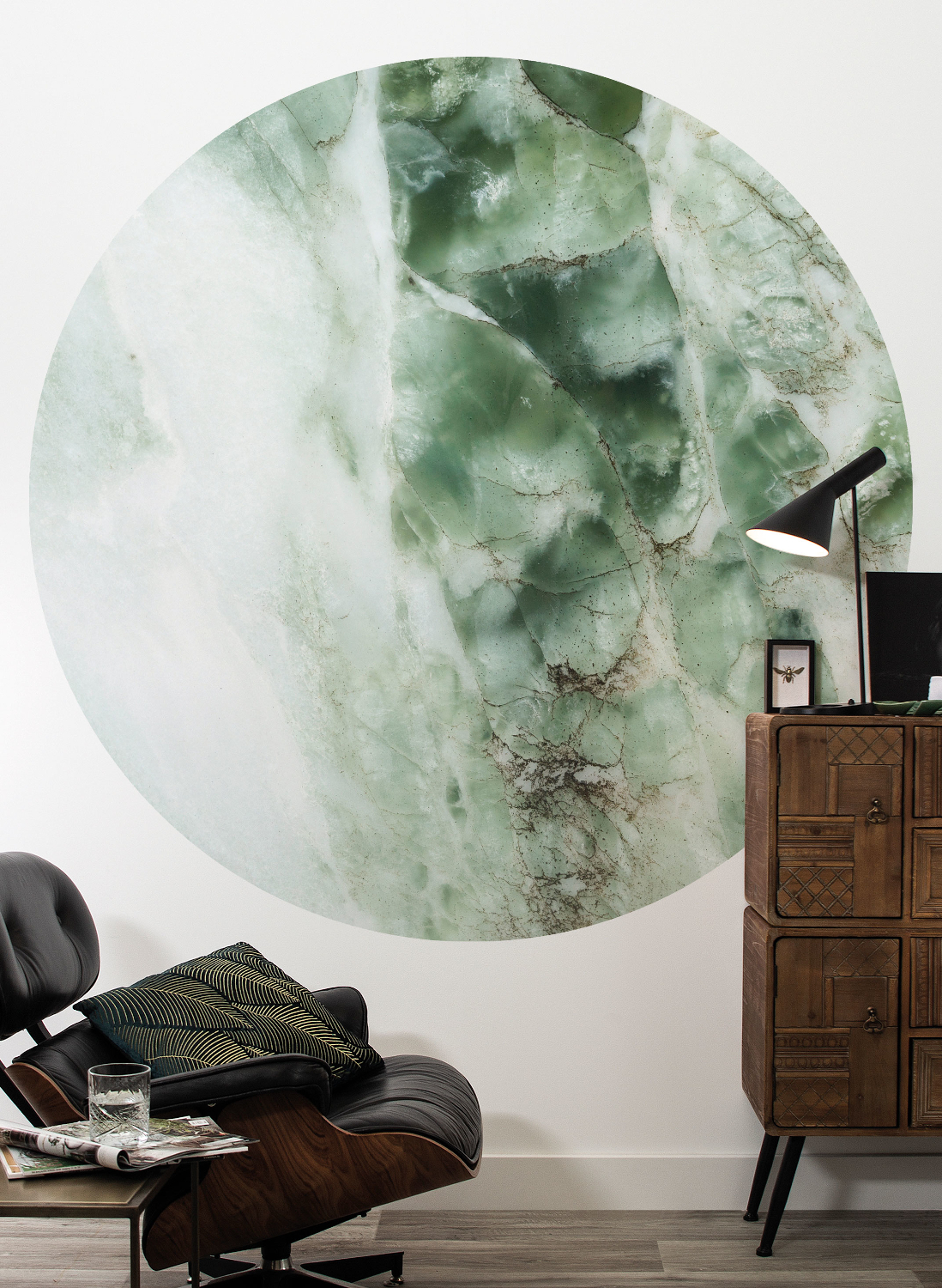 Wandbild Marble 1 Circle