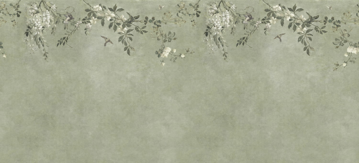 Wandbild Nico - Sage Green