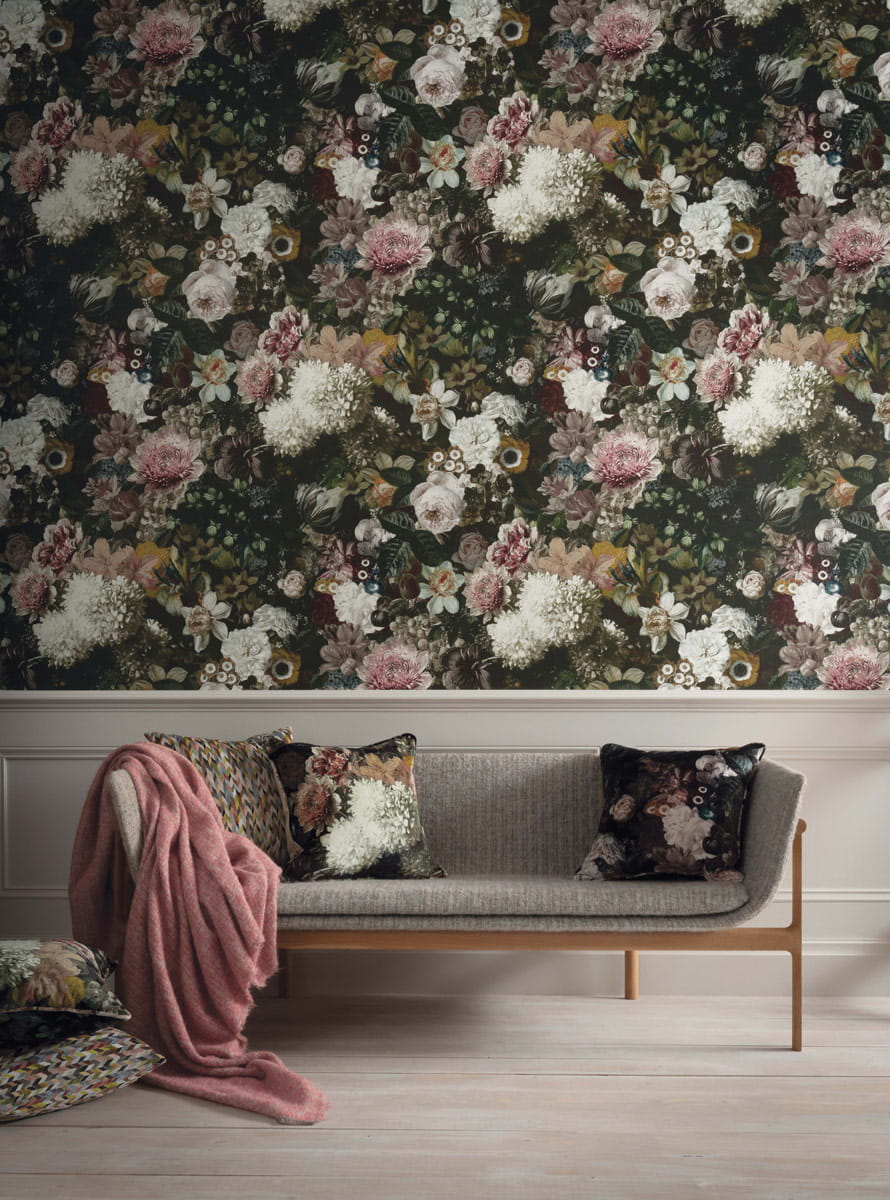 Tapete Fullerton - Ivory/ Blush/ Charcoal