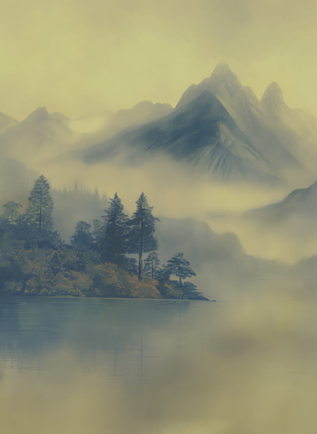 Wandbild Huangshan - 41500