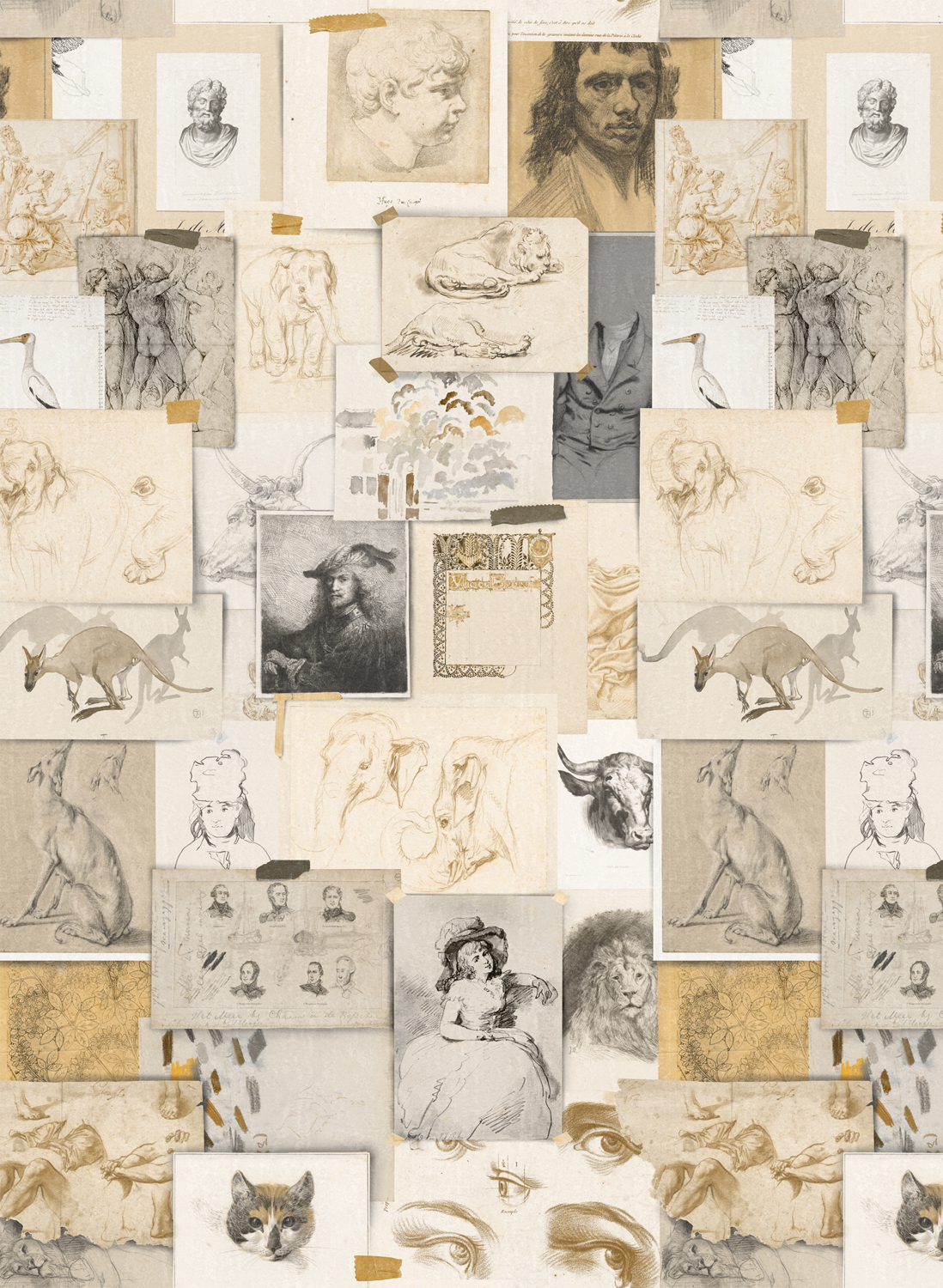Tapete The Mood Board - WP20602