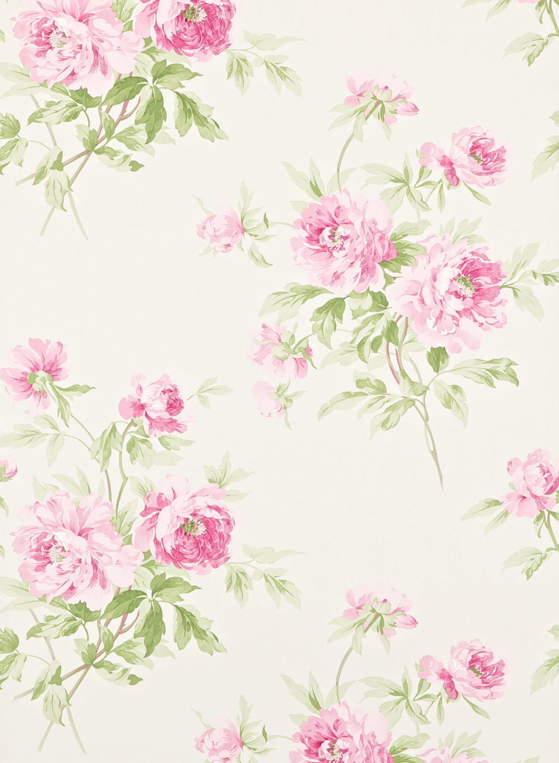 Tapete Adele - Raspberry/ Ivory