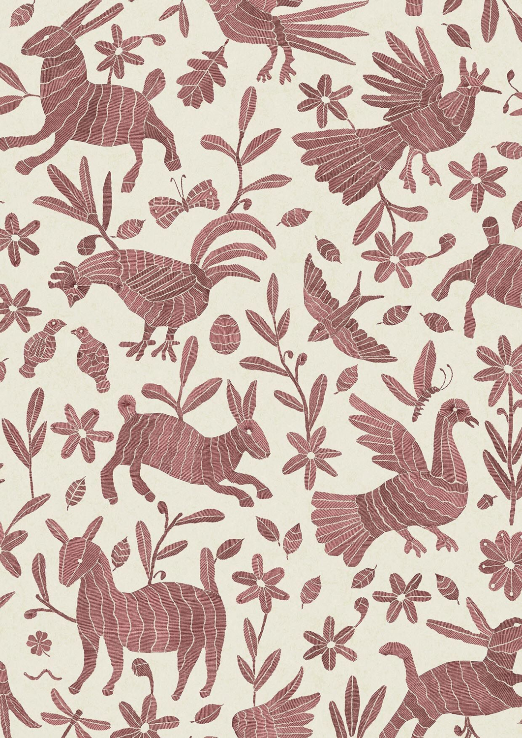Tapete Otomi - Rosy