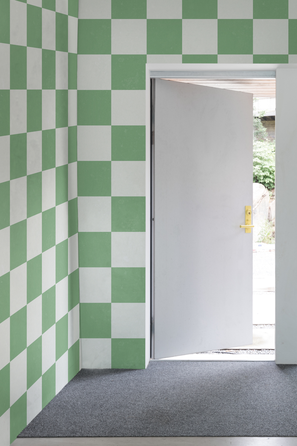 Wandbild Chess - green
