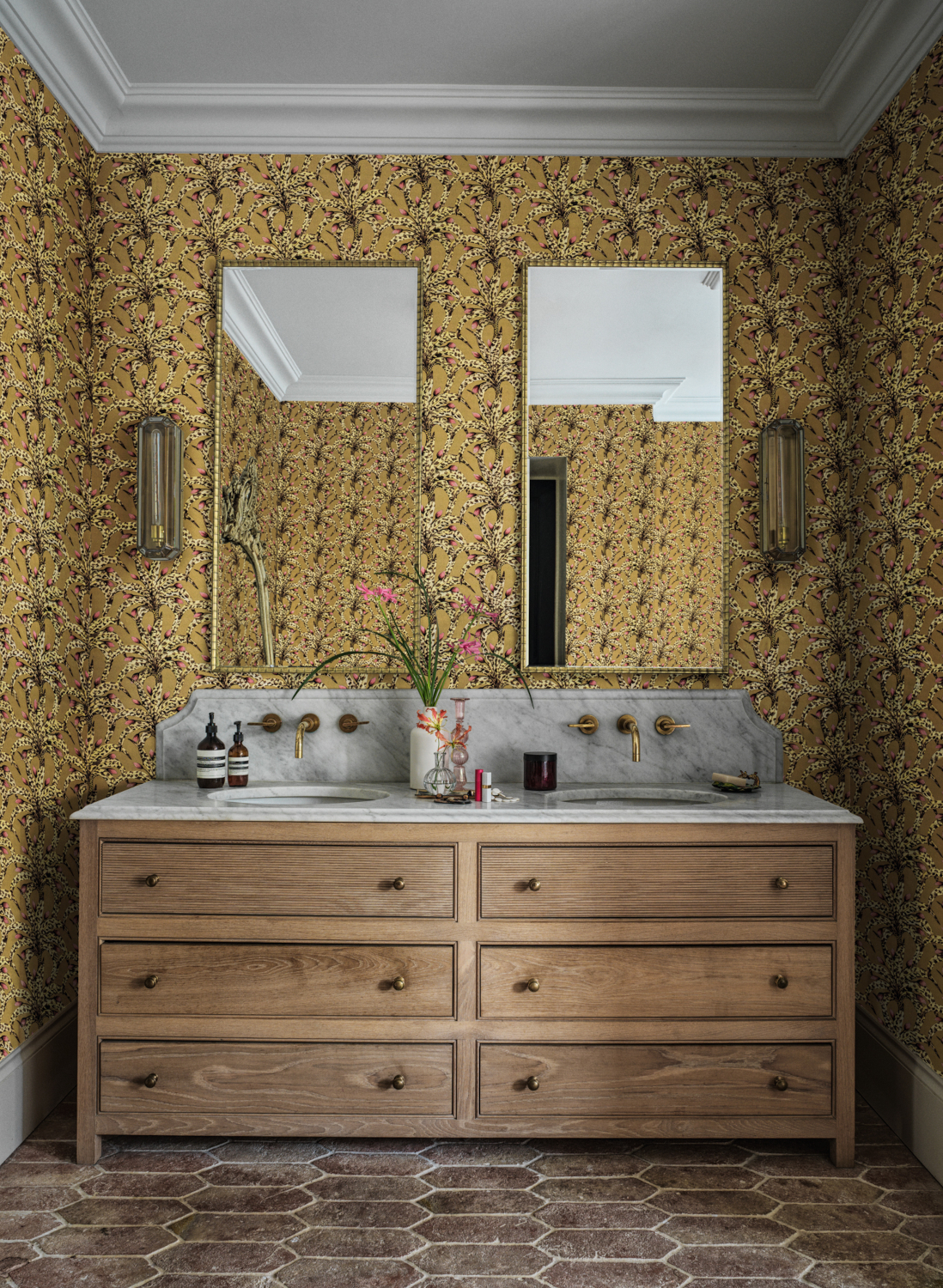 Tapete Afrika Damask