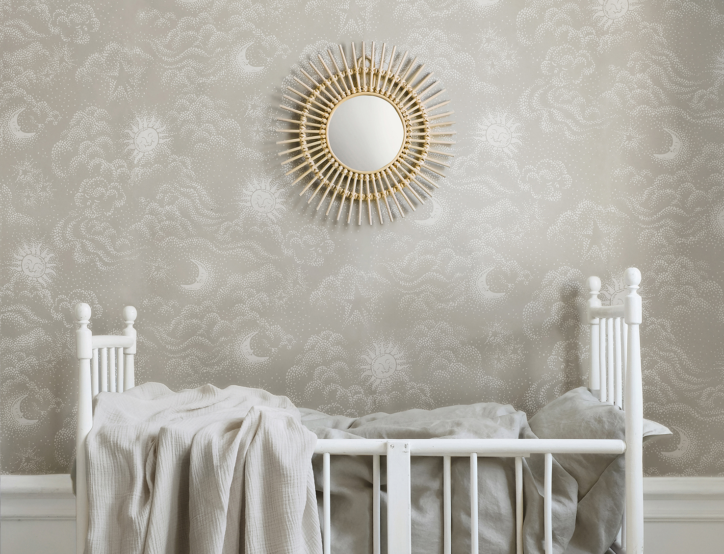 Tapete Happy Cloud - Clay Beige