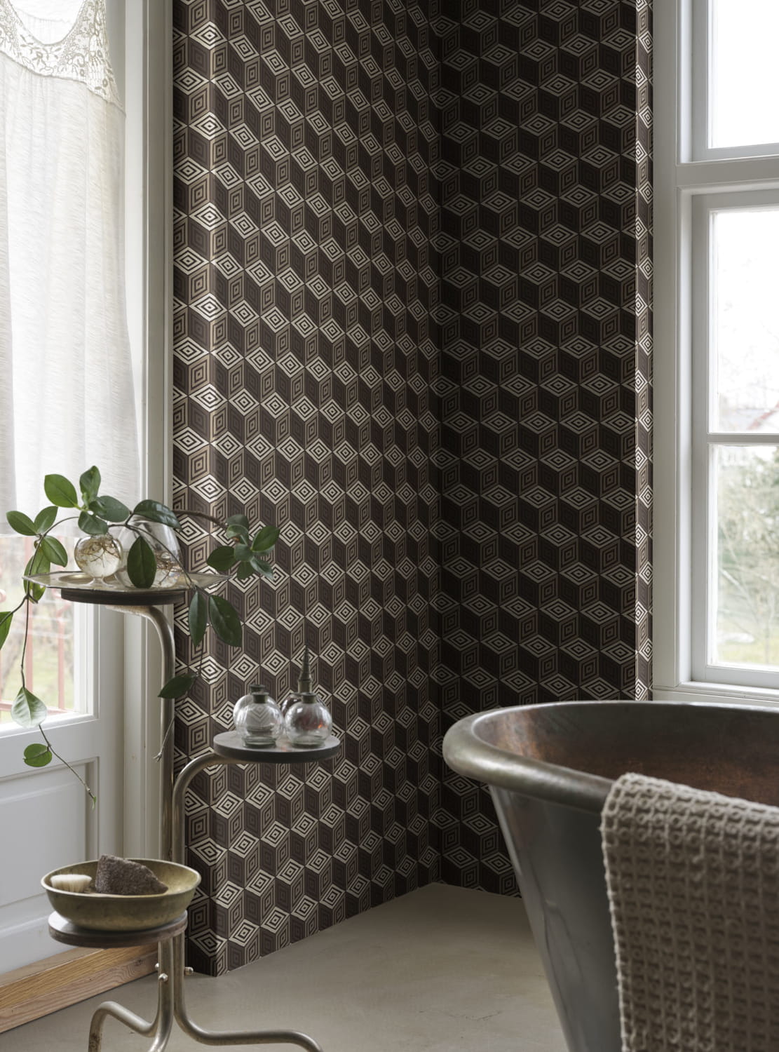 Wandbild Chiara - Brown