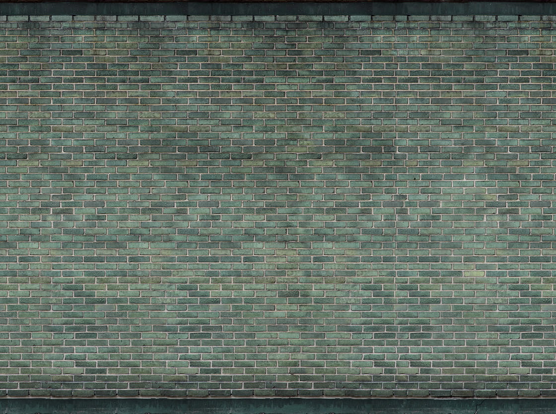 Wandbild Urban Emerald