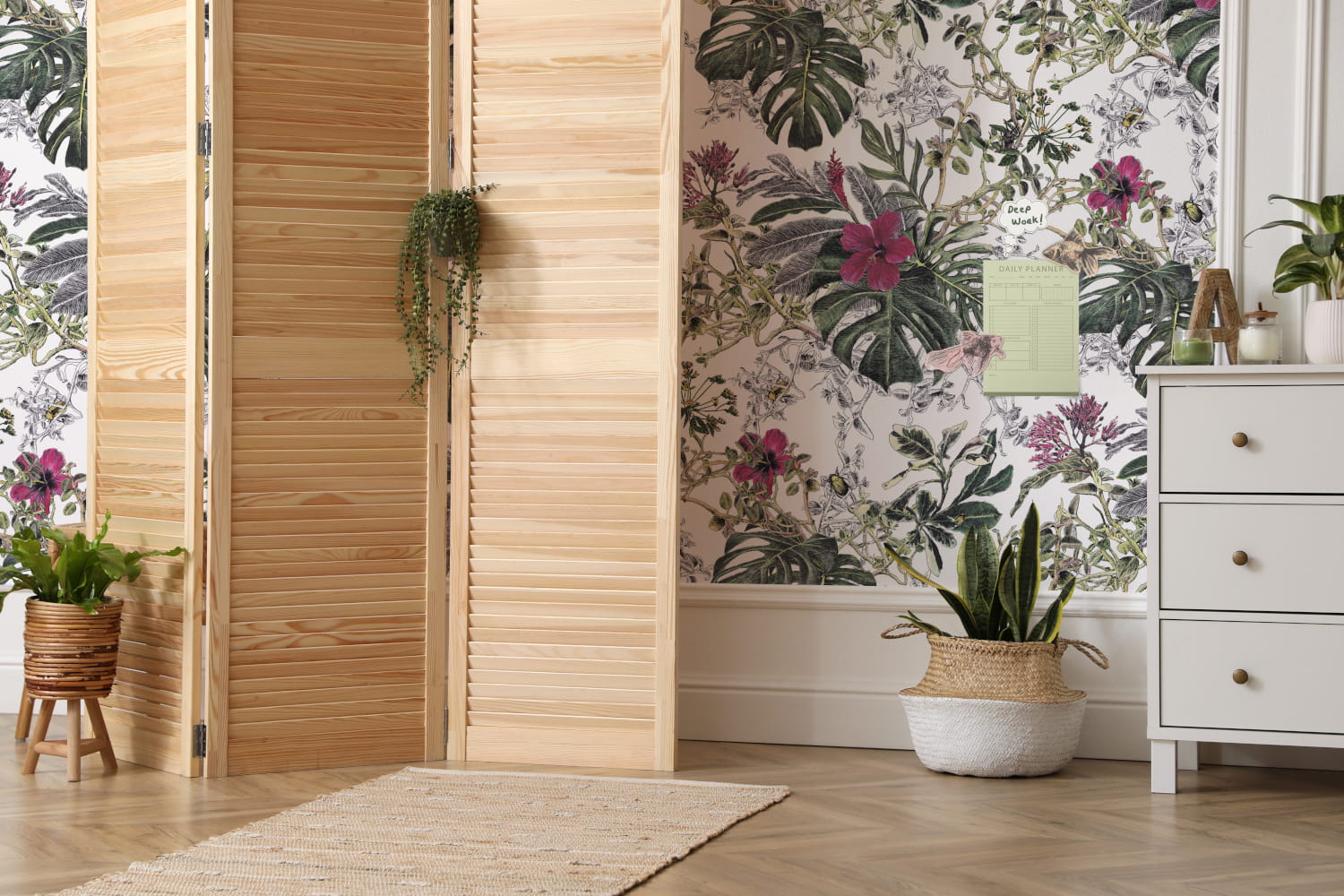 Tapete Summer Tropical Bloom - Tropical Bloom