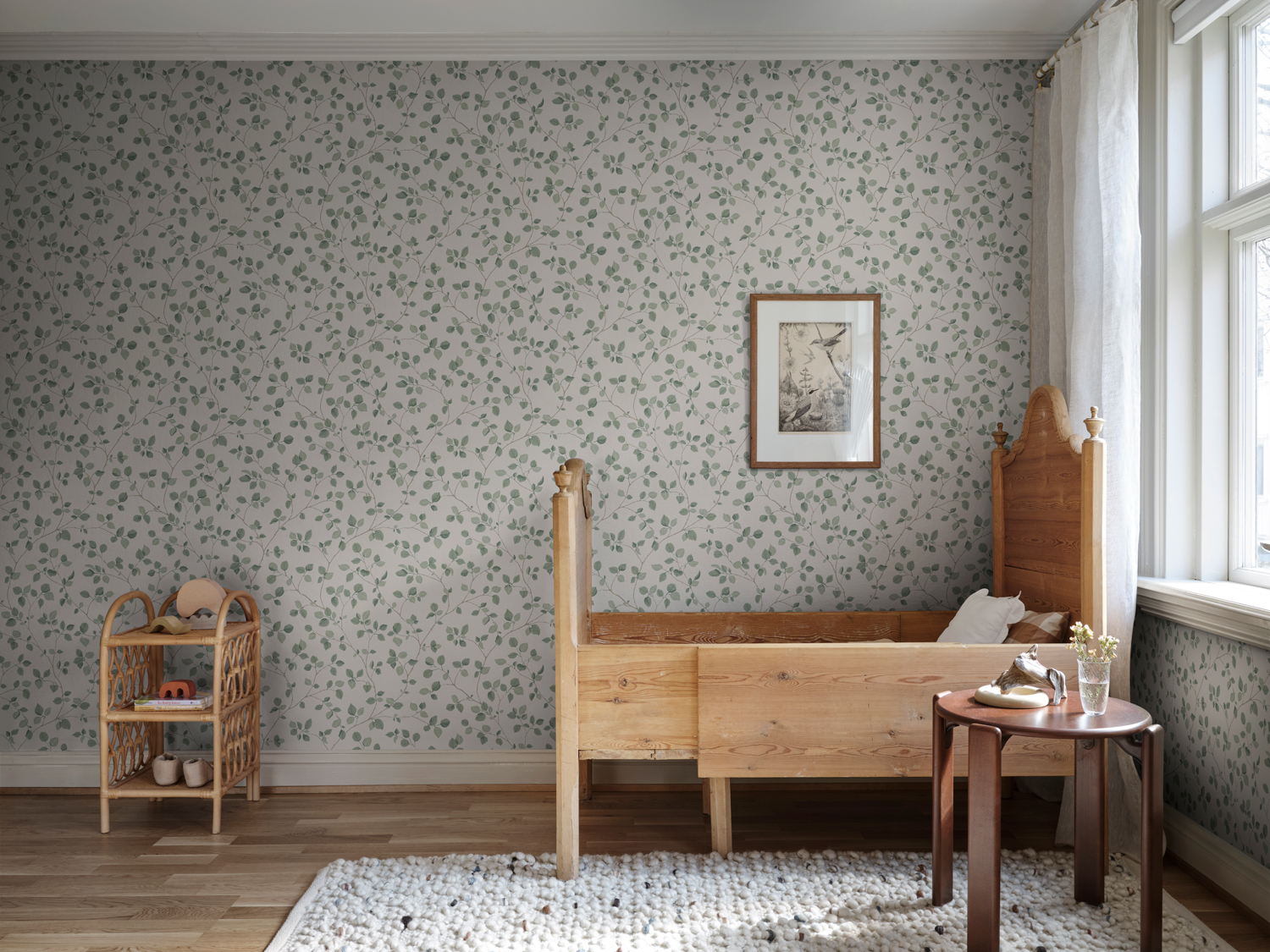 Tapete Bokskog - Garden Green