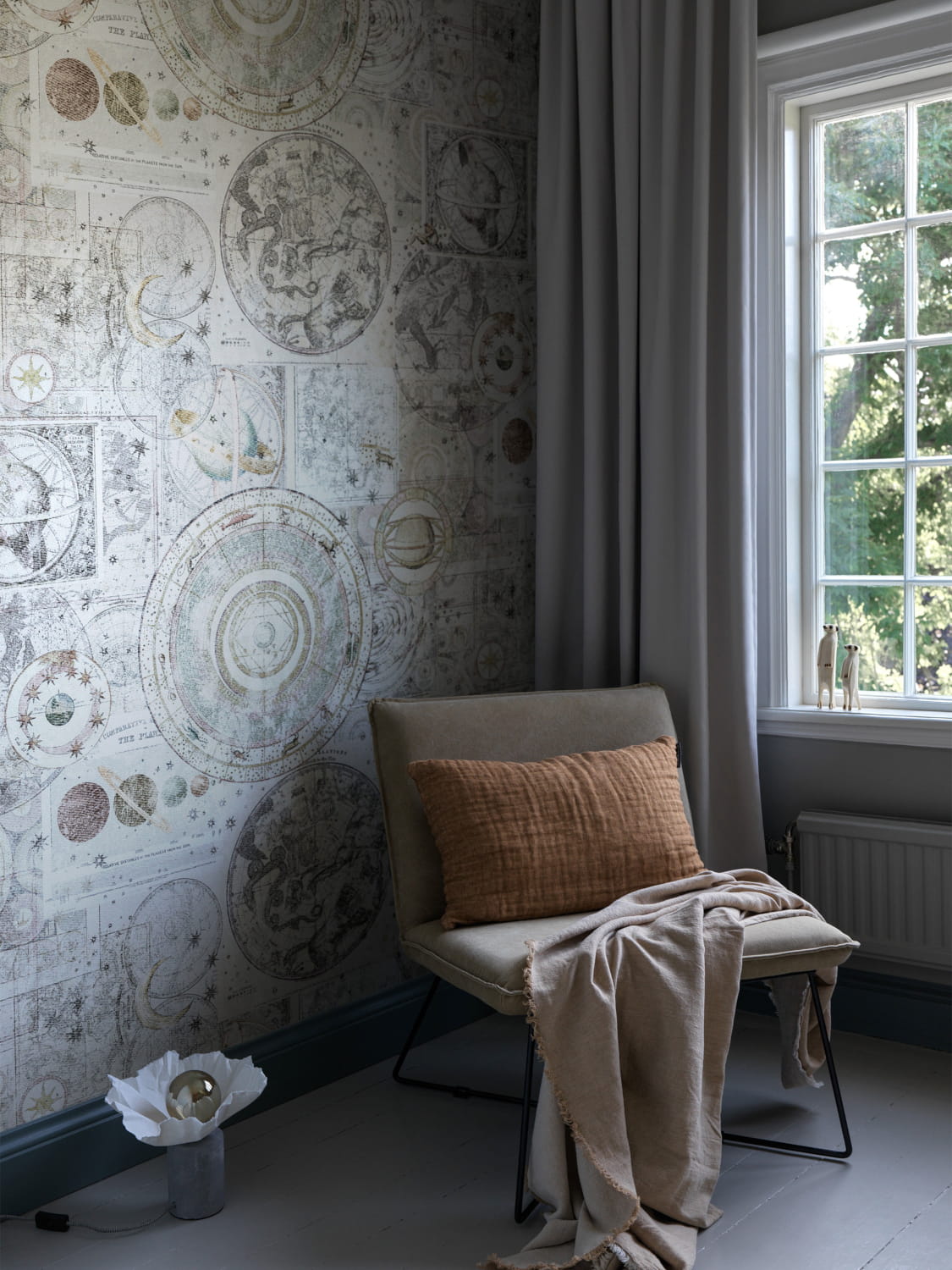 Wandbild Vintage Star Map - 9550W