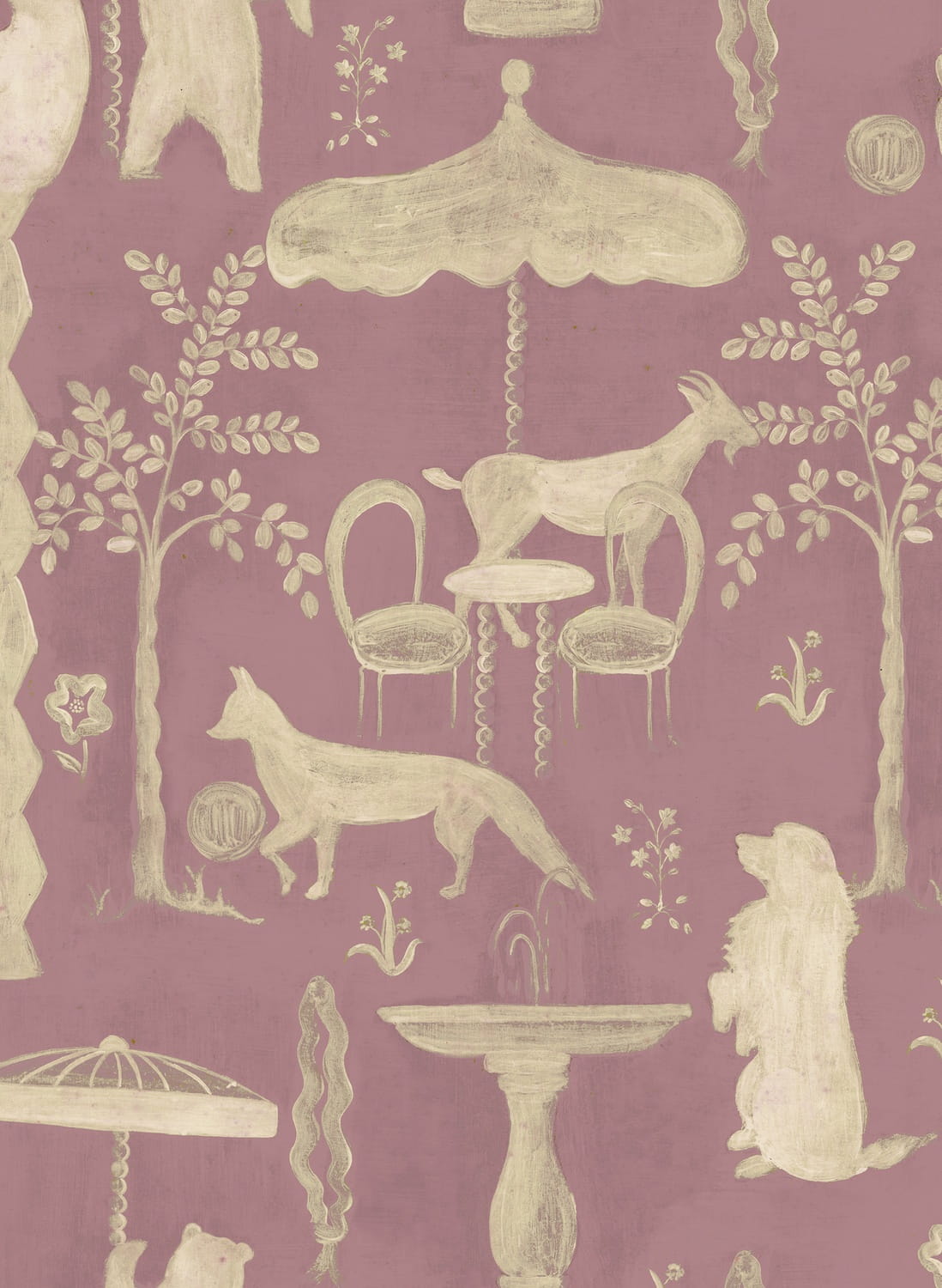 Tapete The Hidden Realm - Mauve