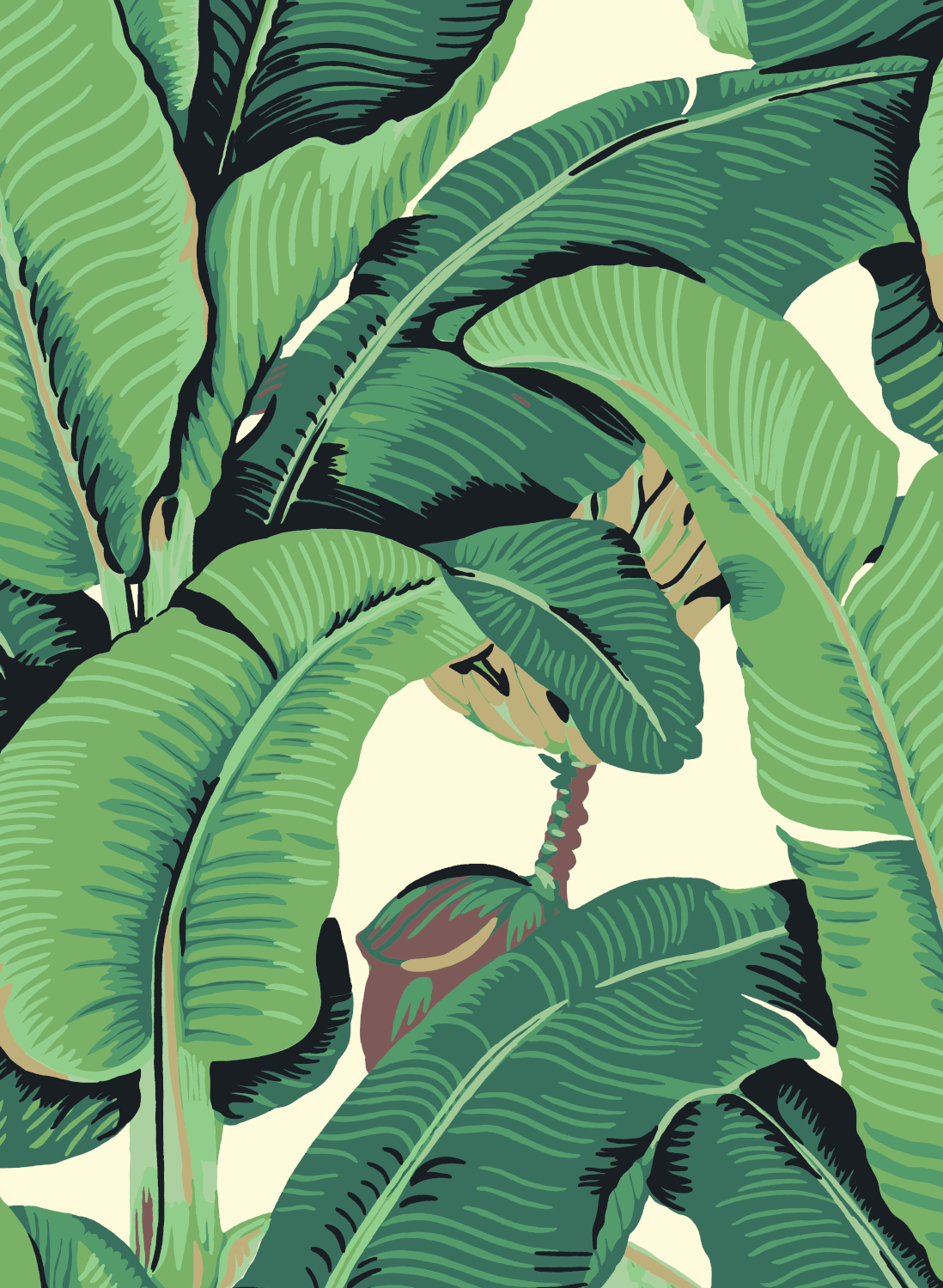 Tapete Hinson Palm - 26010