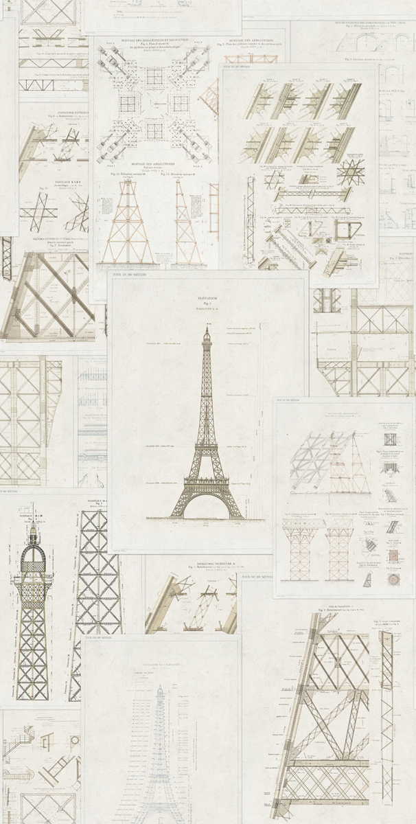 Tapete Grand Eiffel - WP20217