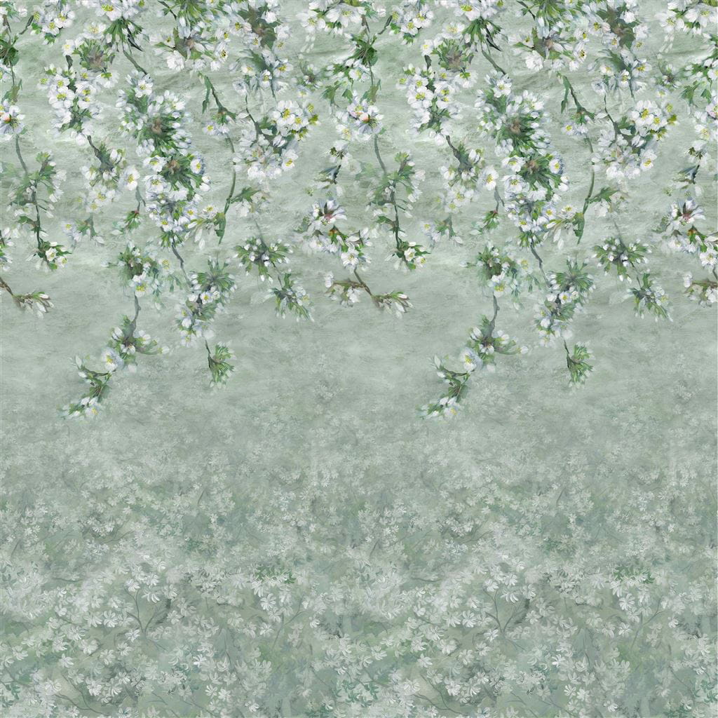 Wandbild Assam Blossom - Sage