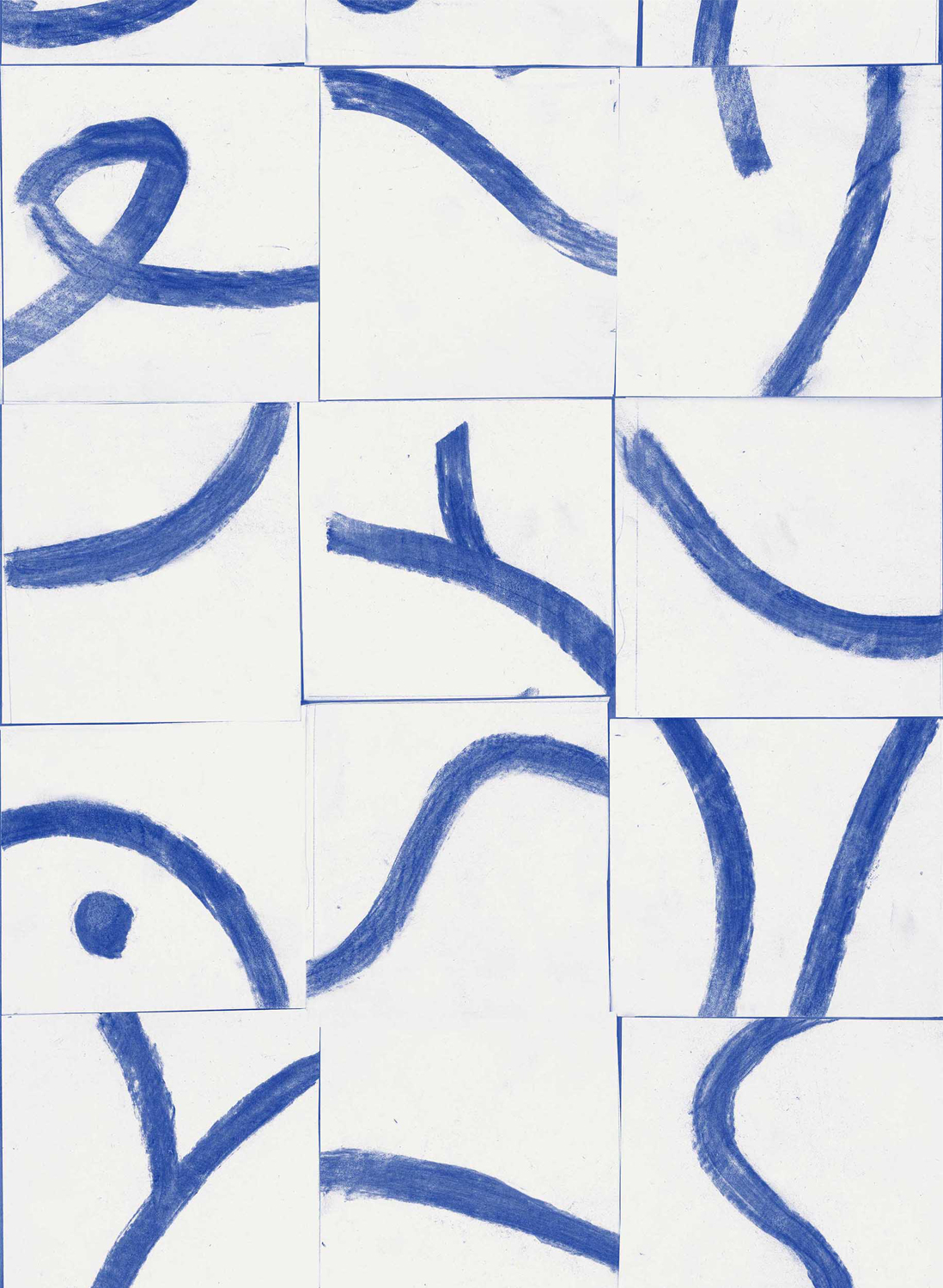 Tapete Cubic Routes - Sapphire