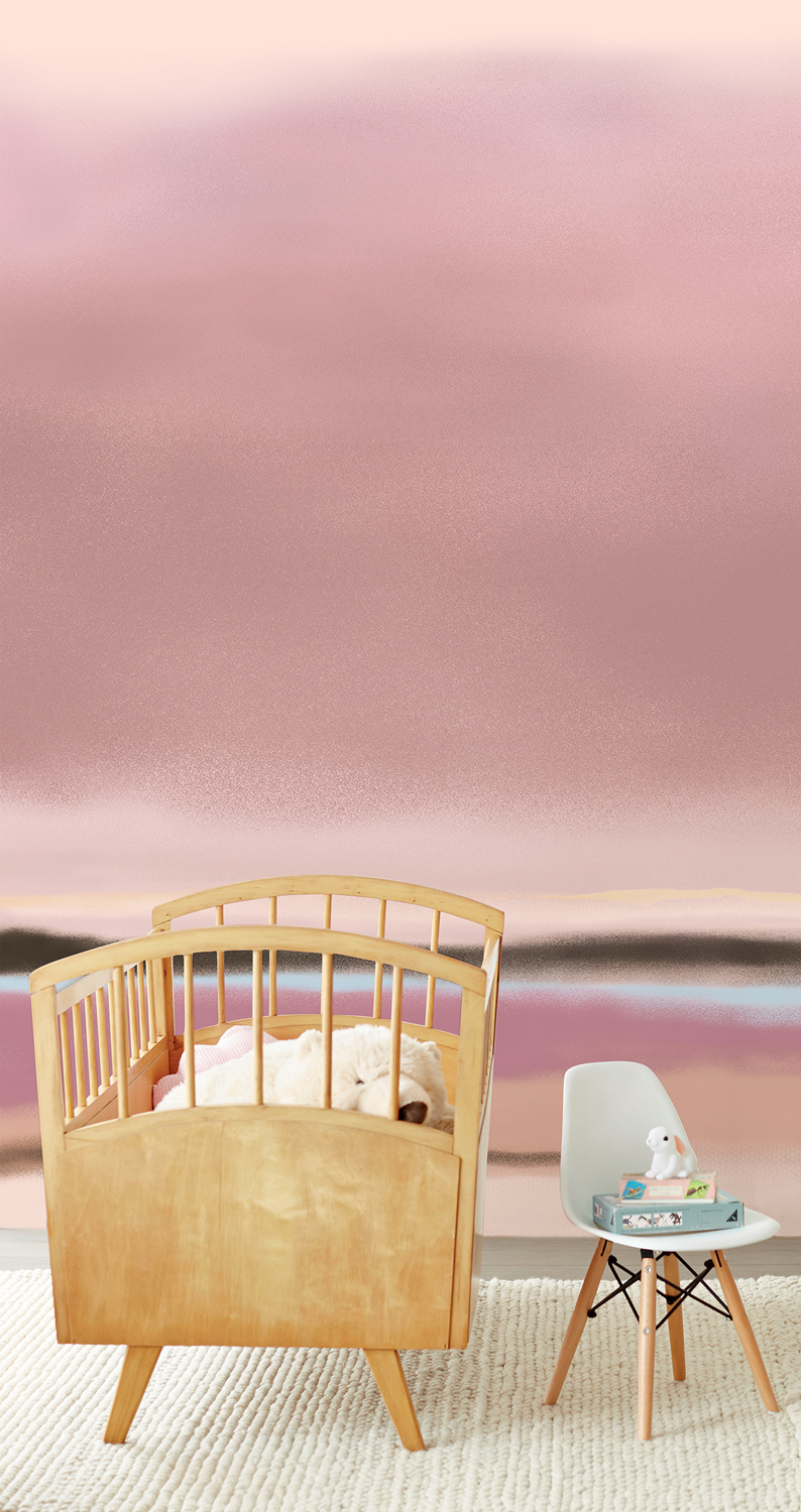 Wandbild Abstract Sunset - 318070
