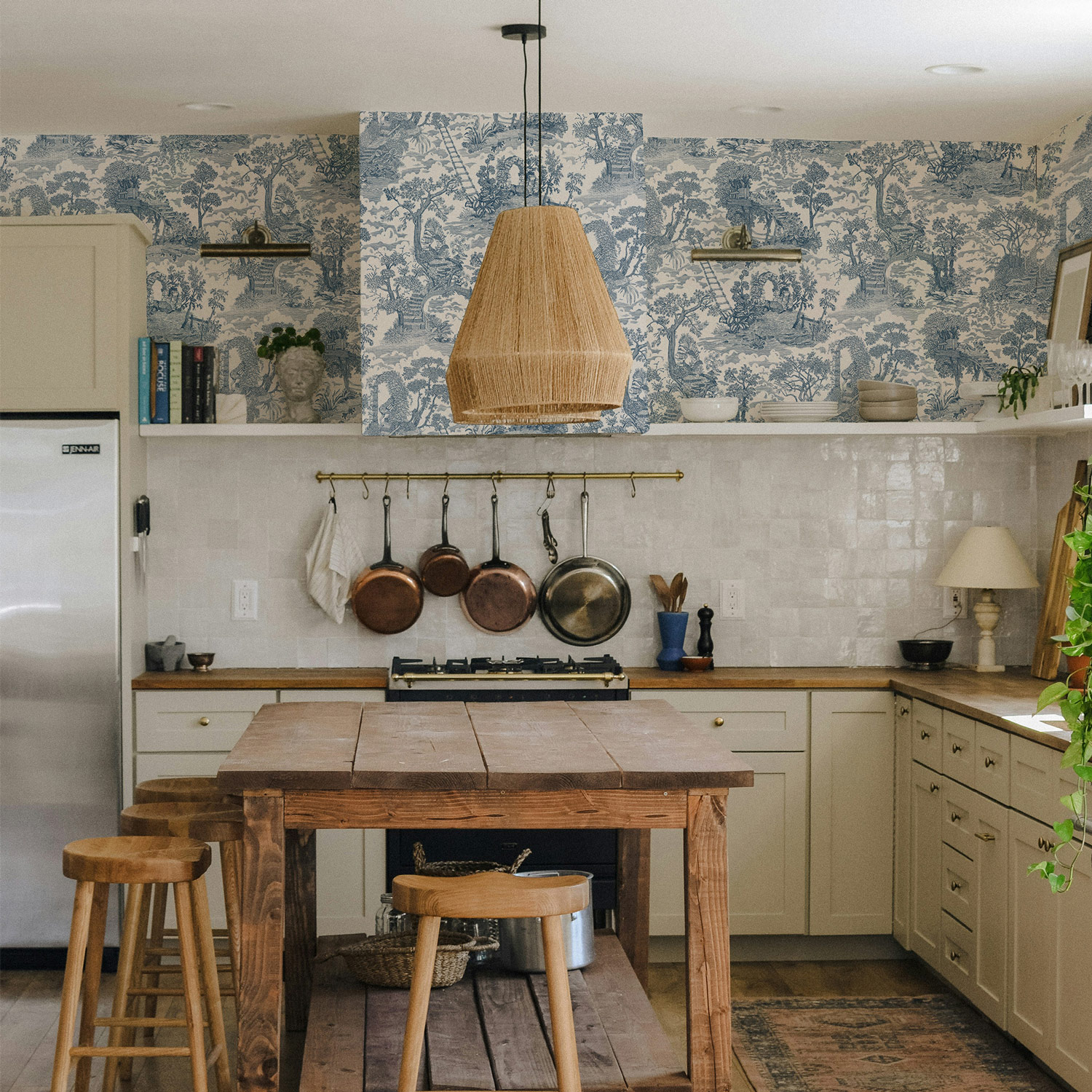 Tapete Islet Hoping Toile - Blue