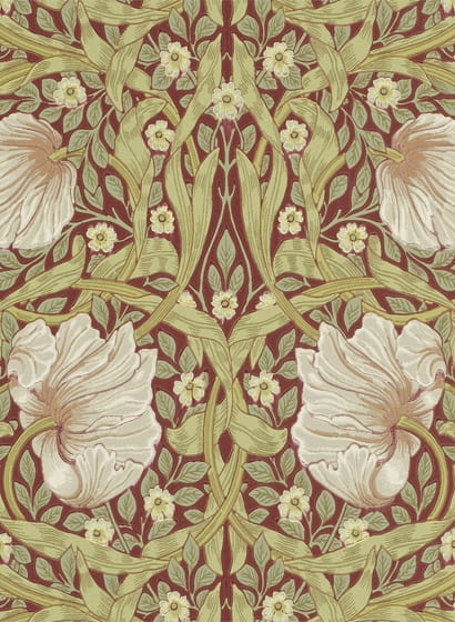 Tapete Pimpernel - Brick/ Olive