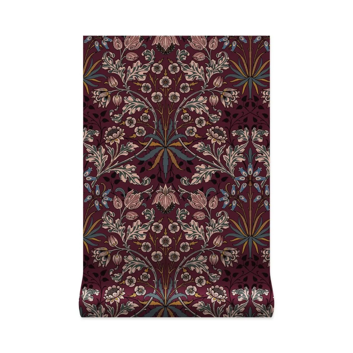 Wallpaper Hyacinth - Mulberry