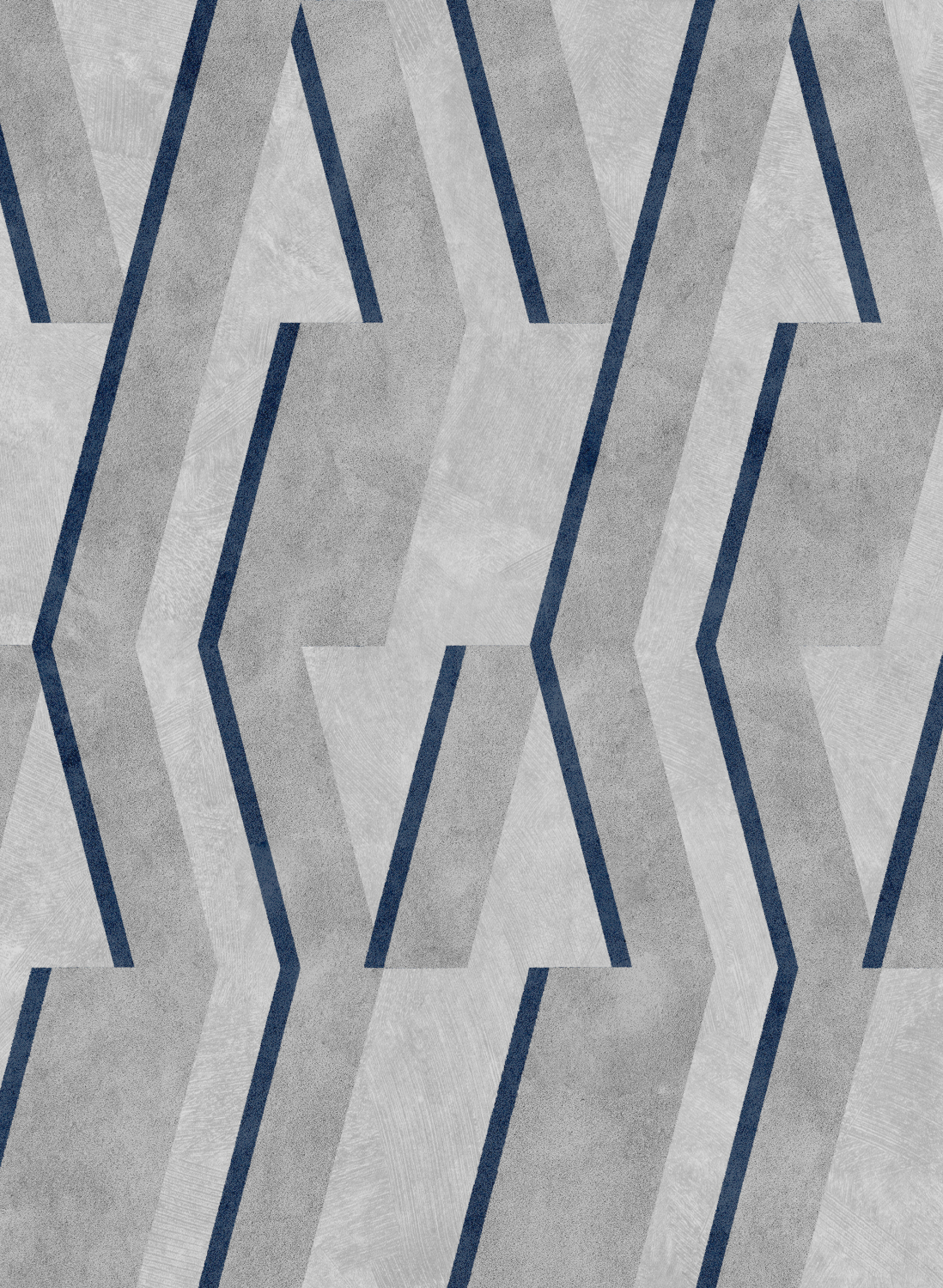 Tapete Parallels - Navy
