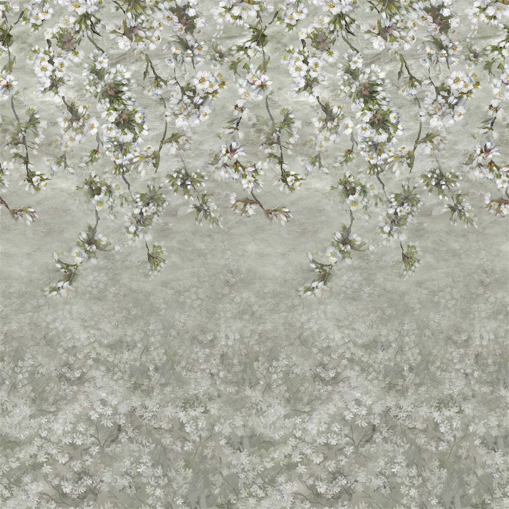 Wandbild Assam Blossom - Platinum