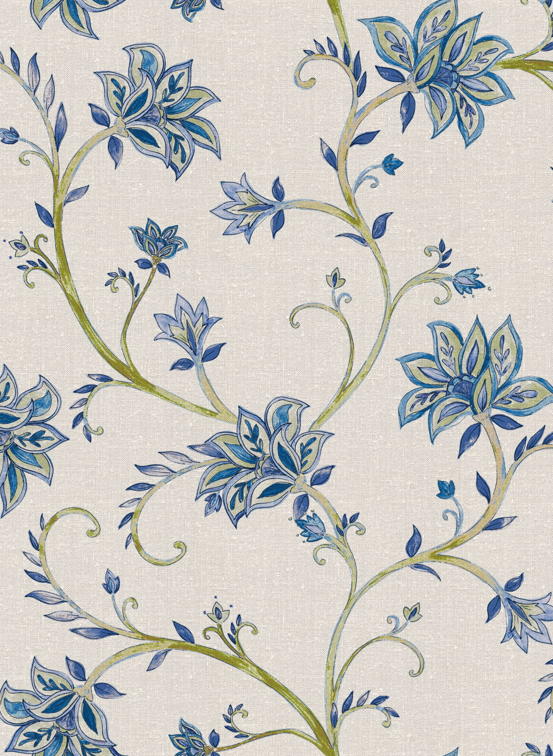 Tapete Lily - Blue