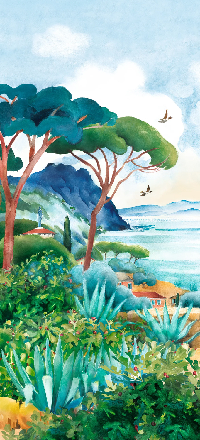 Carta da parati Cap Corse - Panel B
