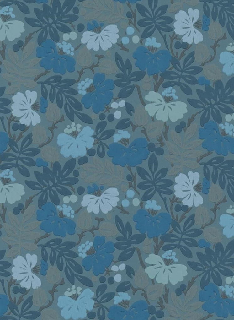 Tapete Carlisle Fauna - Woad