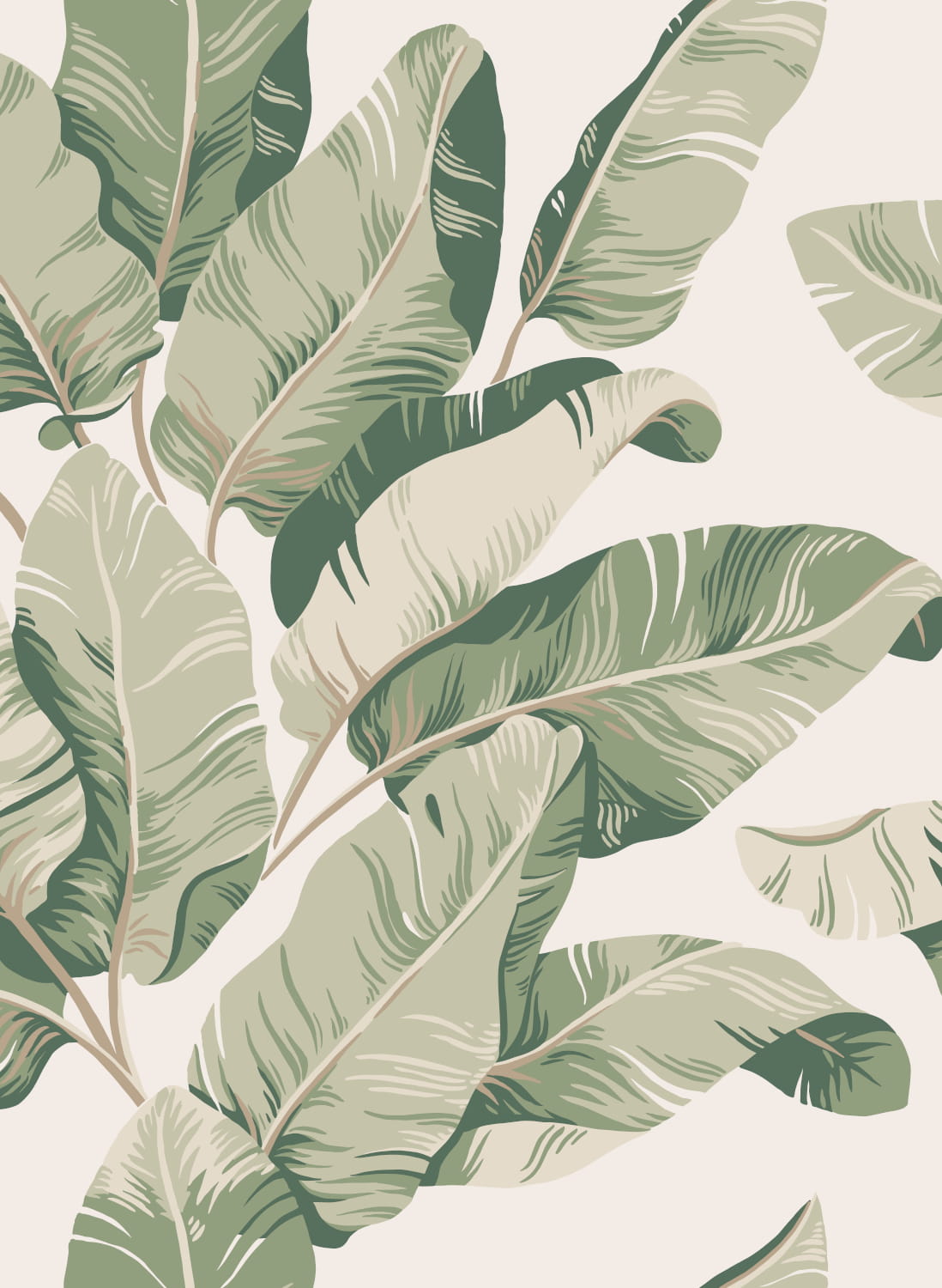 Tapete Tom - Garden Green
