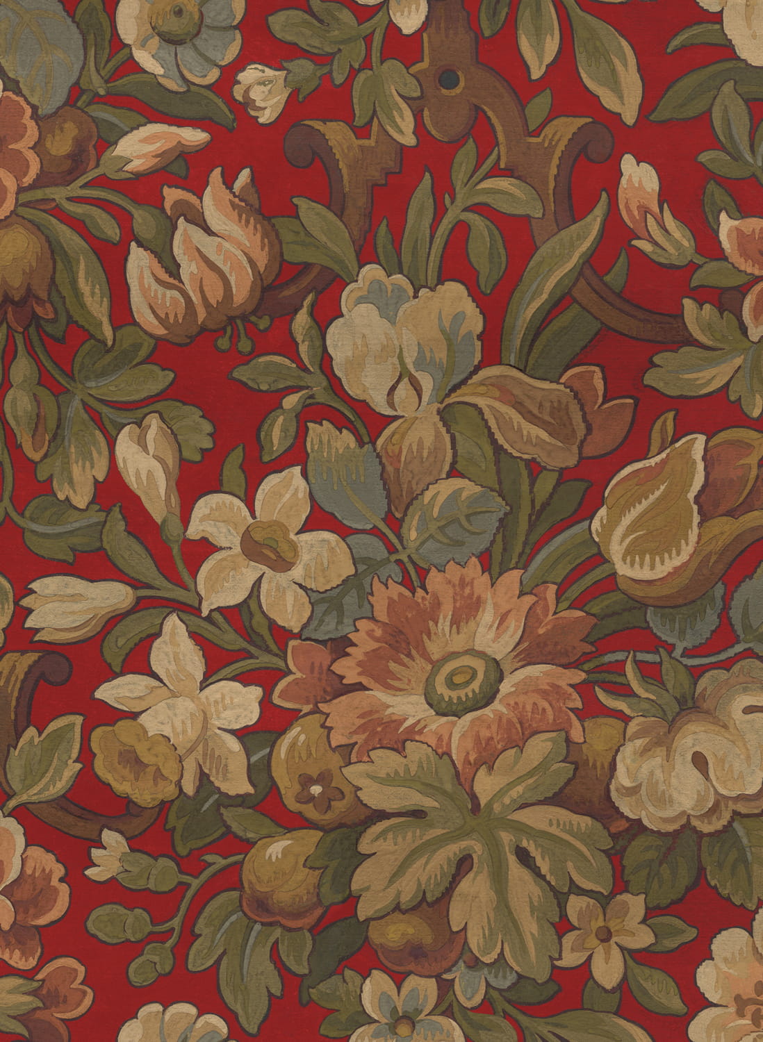 Tapete Vintage Garden - Velvet