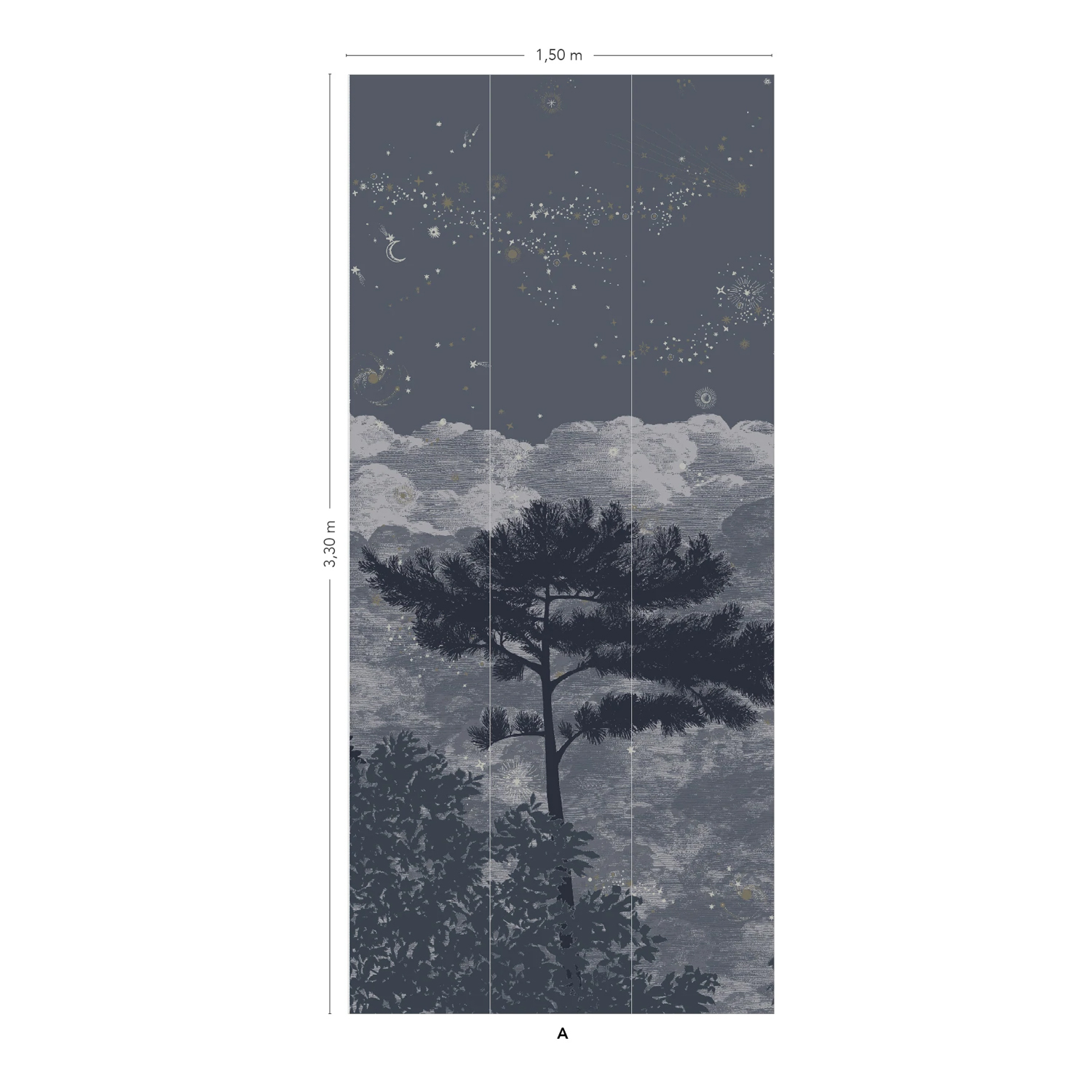 Wandbild Eclipse Clair Obscur - Panel A
