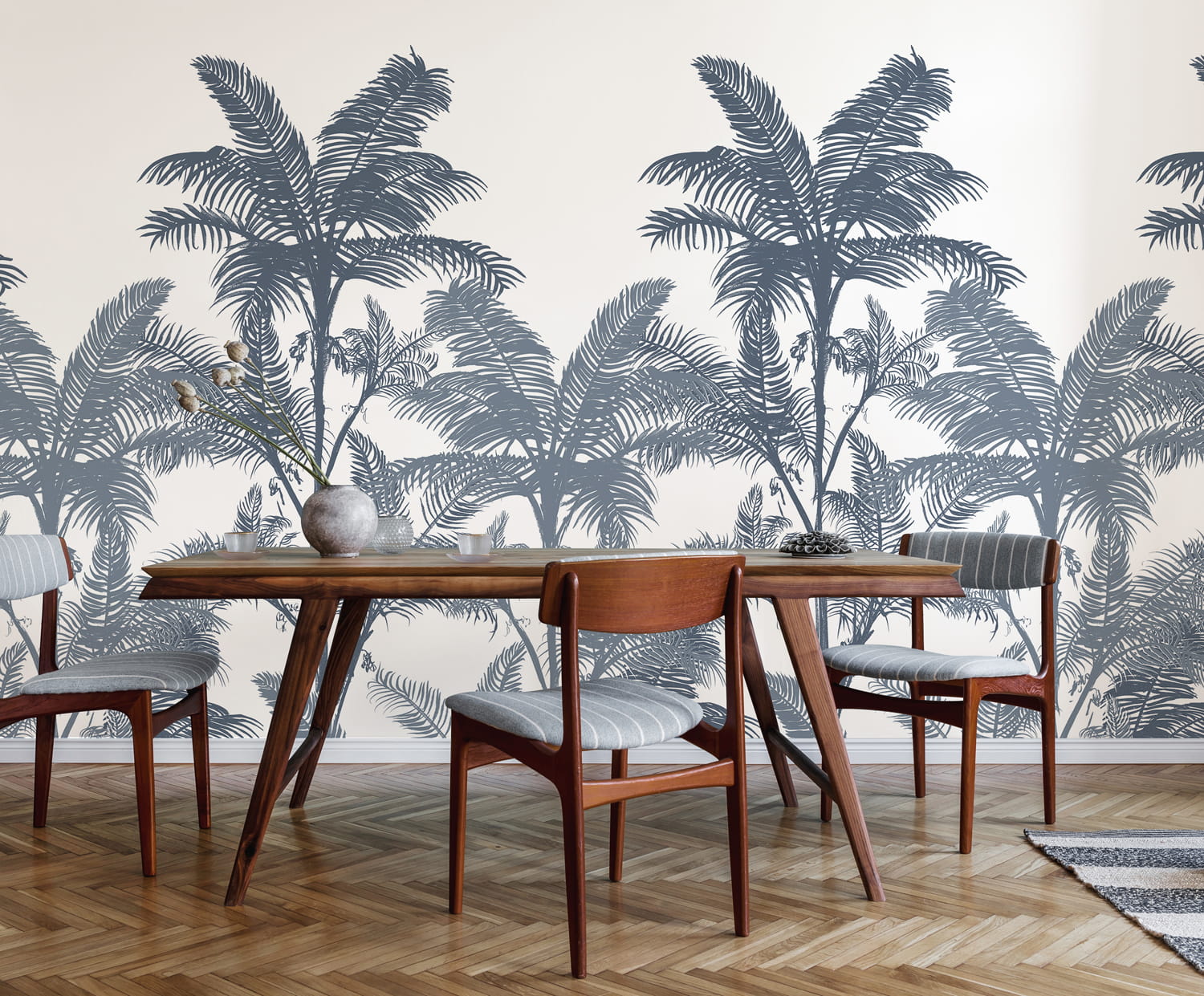 Wandbild Brahea - Cobalt