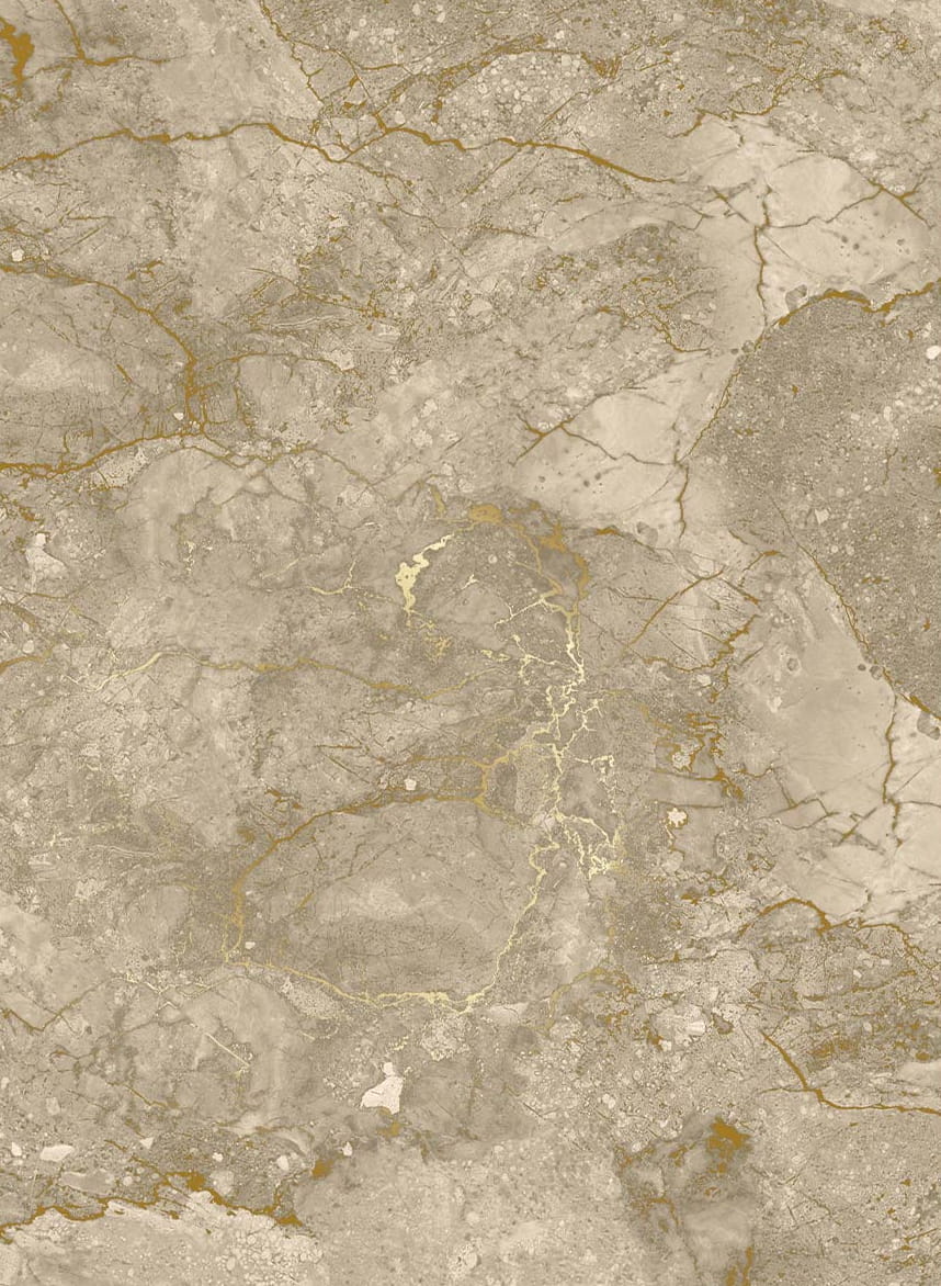 Wandbild Marble Beige Uyterlinde - 195 cm
