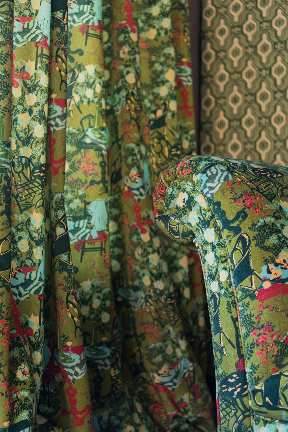 Tissu La Brasseria - Velvet - FB00117