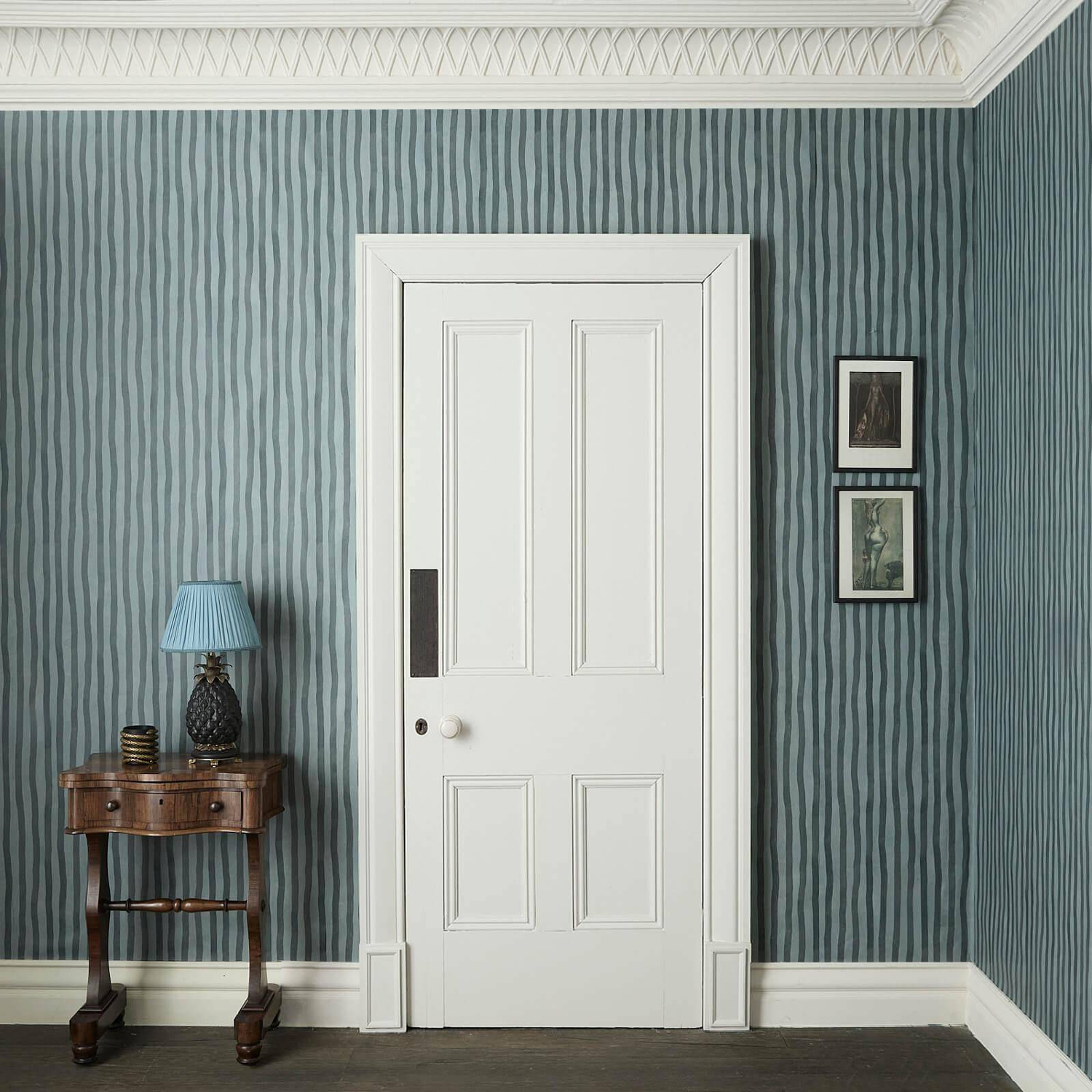 Papier peint Artists Stripe - Cocoa