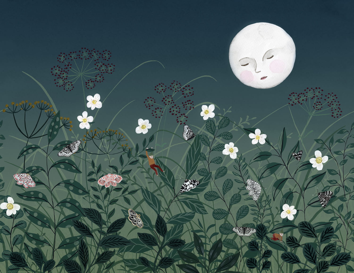 Wandbild Pixie - Night