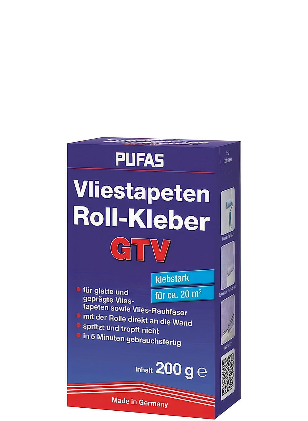 Rollkleber für Vliestapeten