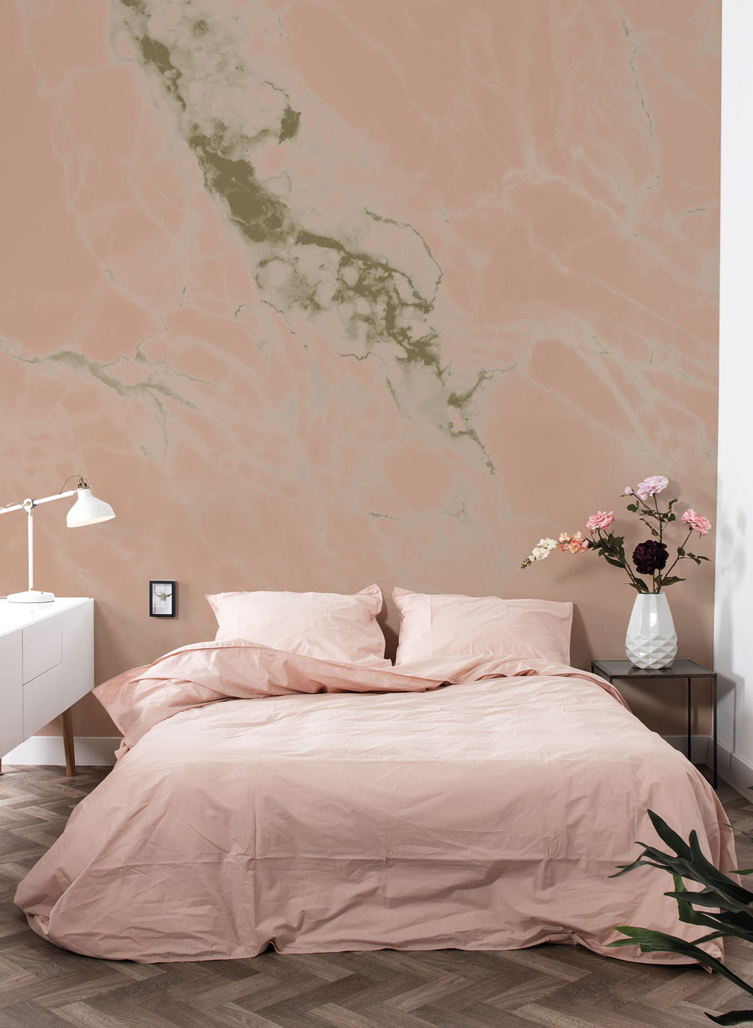 Wandbild Golden Marble Gold 6